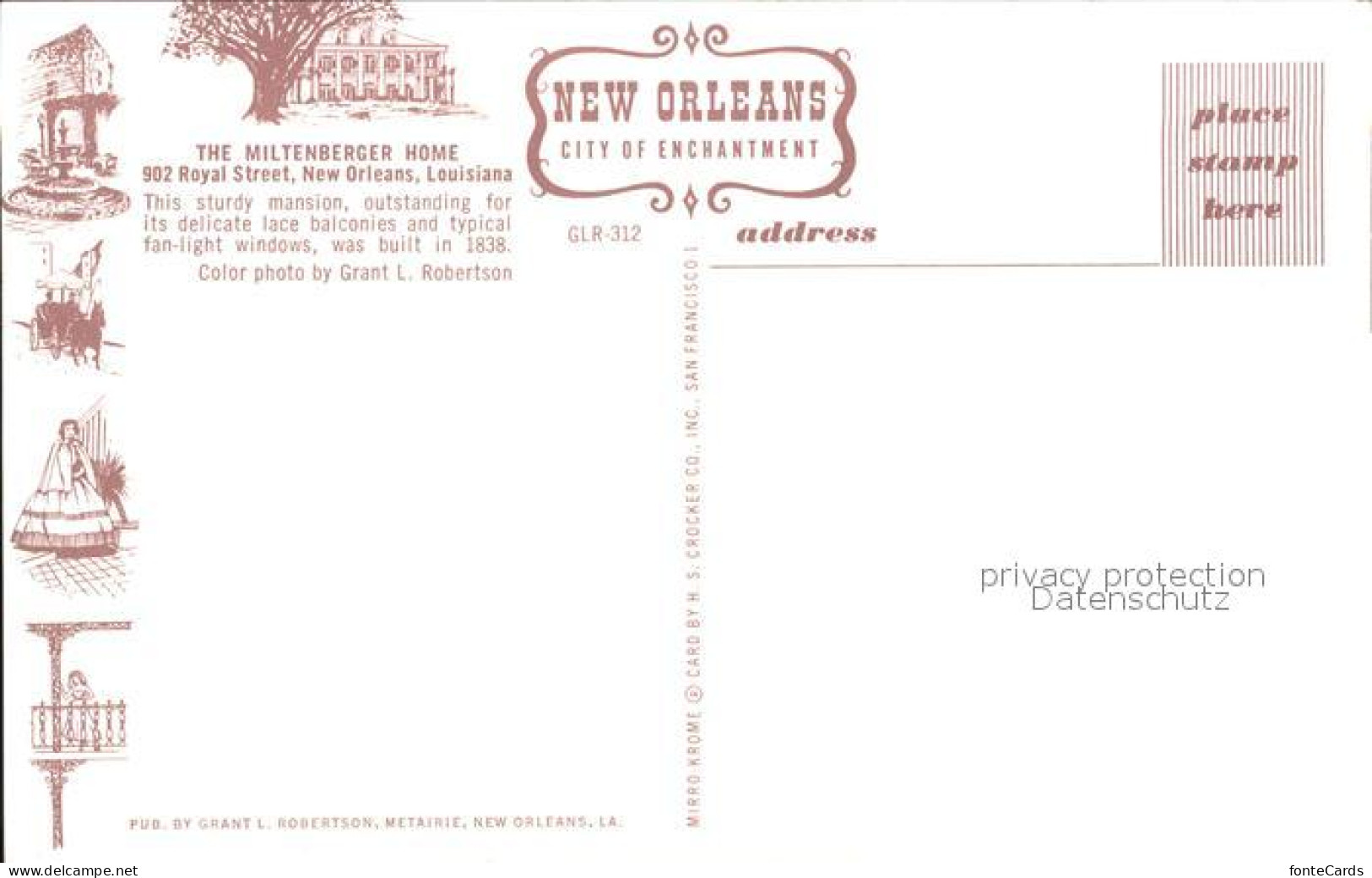 11686172 New_Orleans_Louisiana Miltenberger Home Royal Street Autos - Sonstige & Ohne Zuordnung
