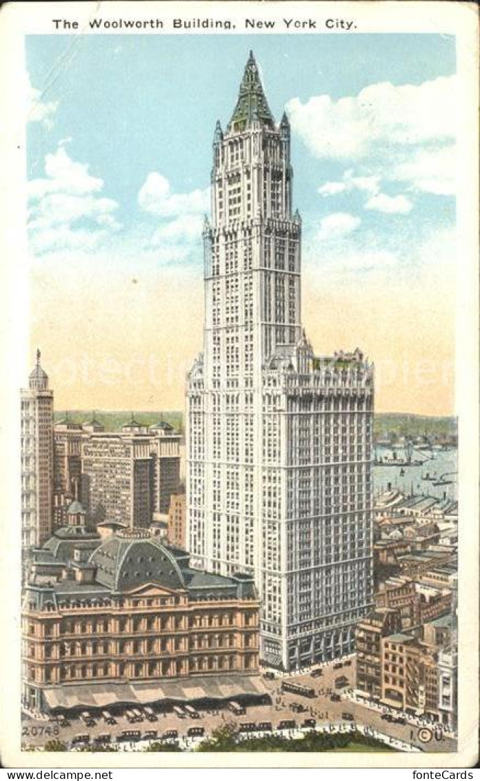 11686157 New_York_City Woolworth Building - Andere & Zonder Classificatie
