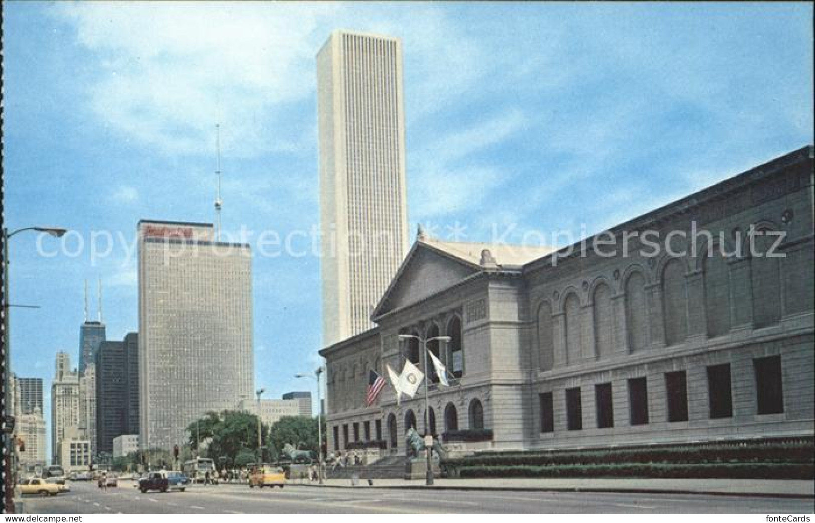 11686100 Chicago_Illinois Art Institute Michigan Ave Autos - Andere & Zonder Classificatie