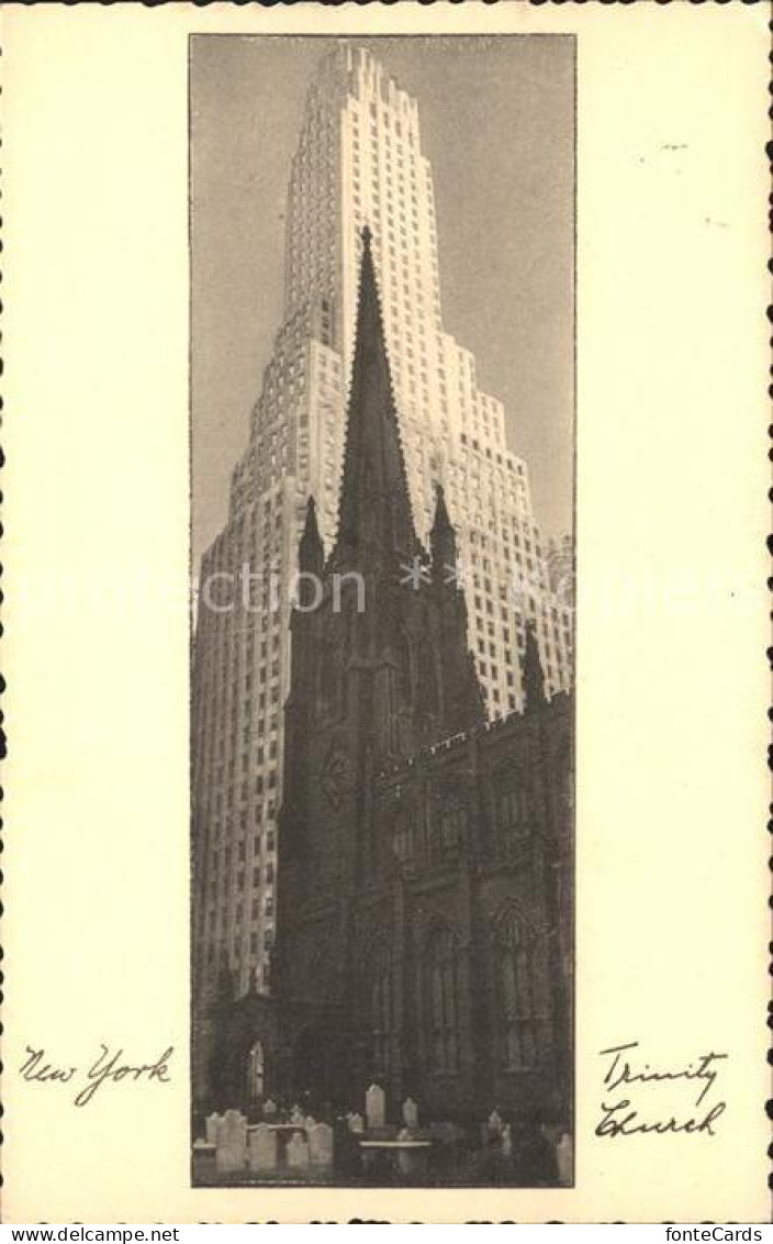 11686095 New_York_City Trinity Church - Sonstige & Ohne Zuordnung