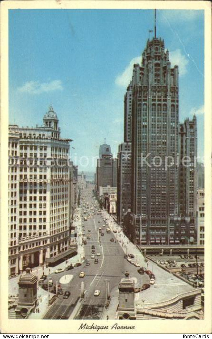 11686092 Chicago_Illinois Michigan Avenue Autos - Andere & Zonder Classificatie