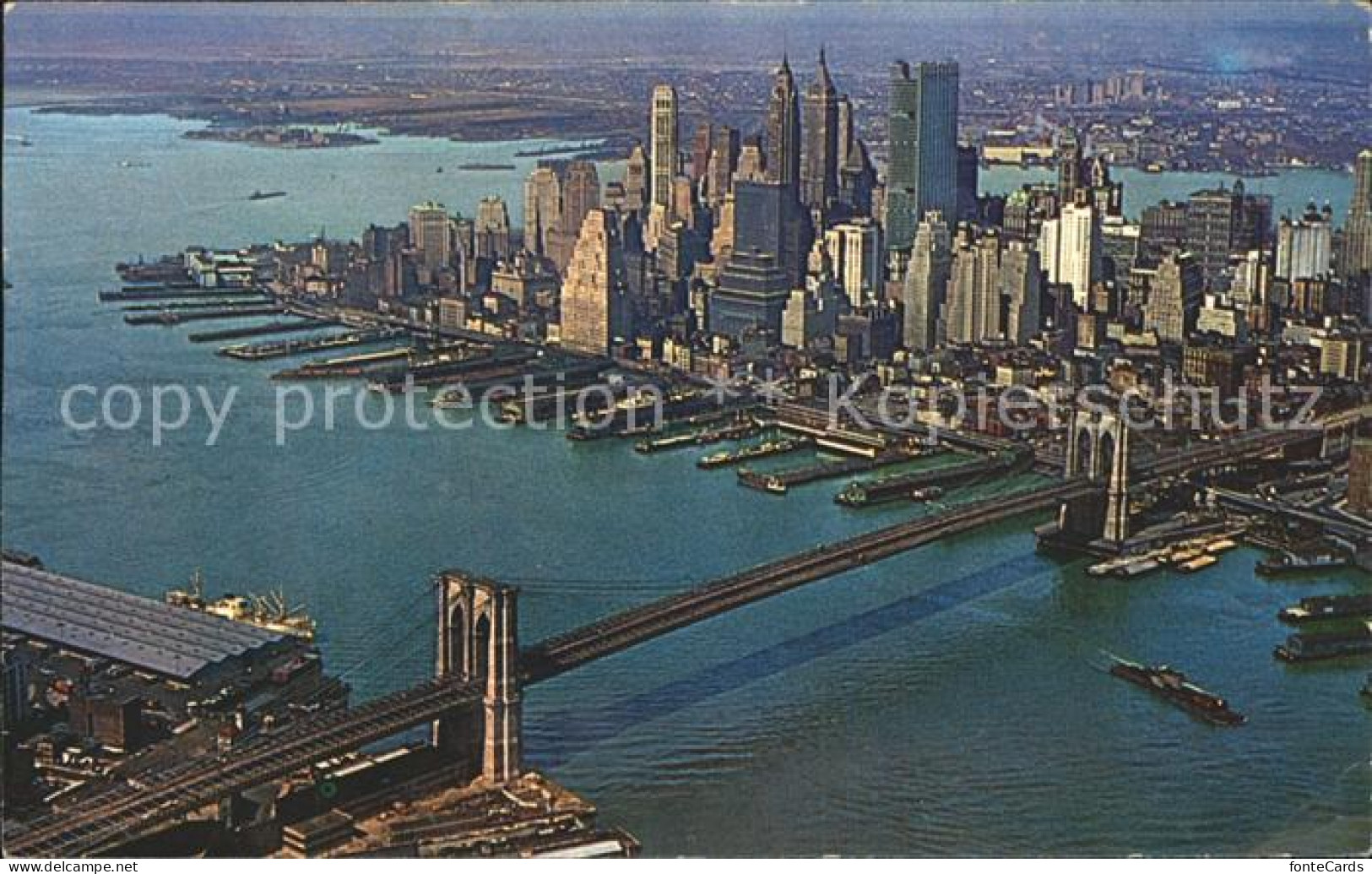 11686081 New_York_City Skyline Bridge And Downtown - Sonstige & Ohne Zuordnung