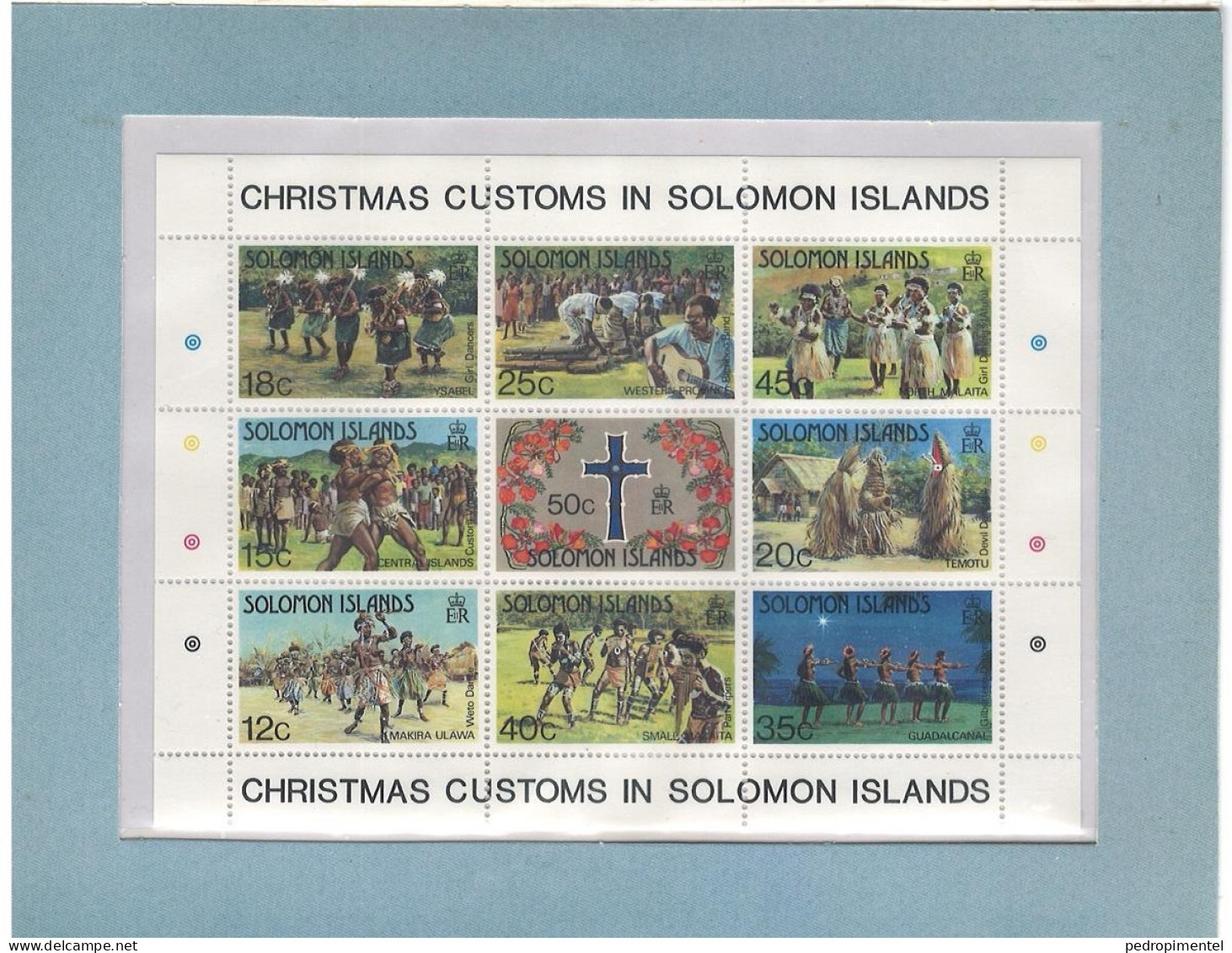 Solomon Islands | 1983| Christmas Customs MNH - Islas Salomón (1978-...)