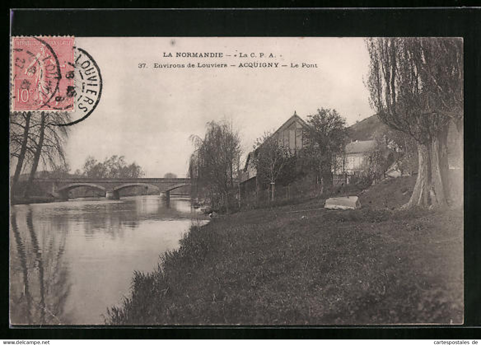 CPA Acquigny, Le Pont  - Acquigny
