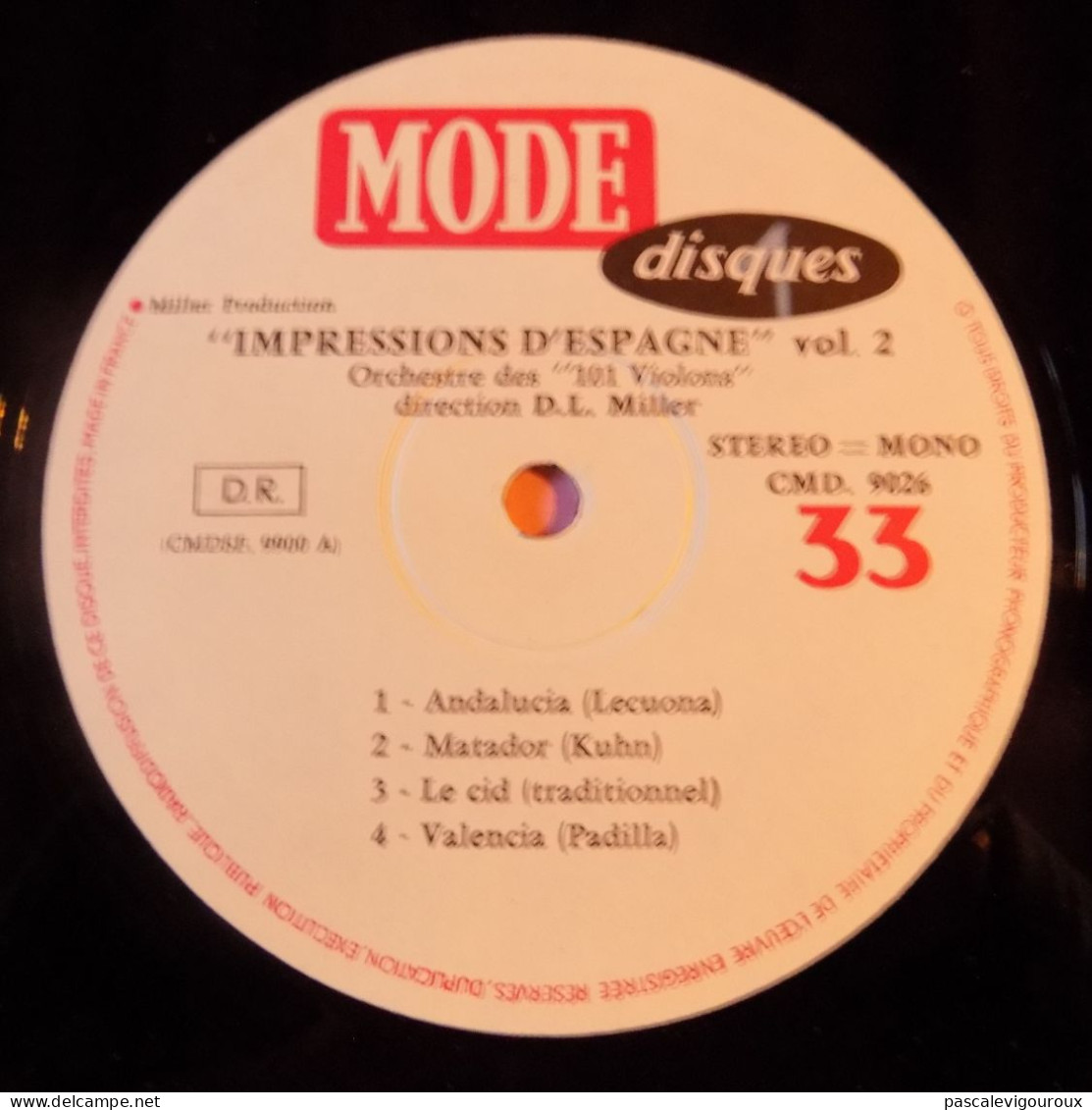 Orchestre Des "101" Violons* ‎– Impressions D'Espagne Vol. 2 - Andere - Spaans