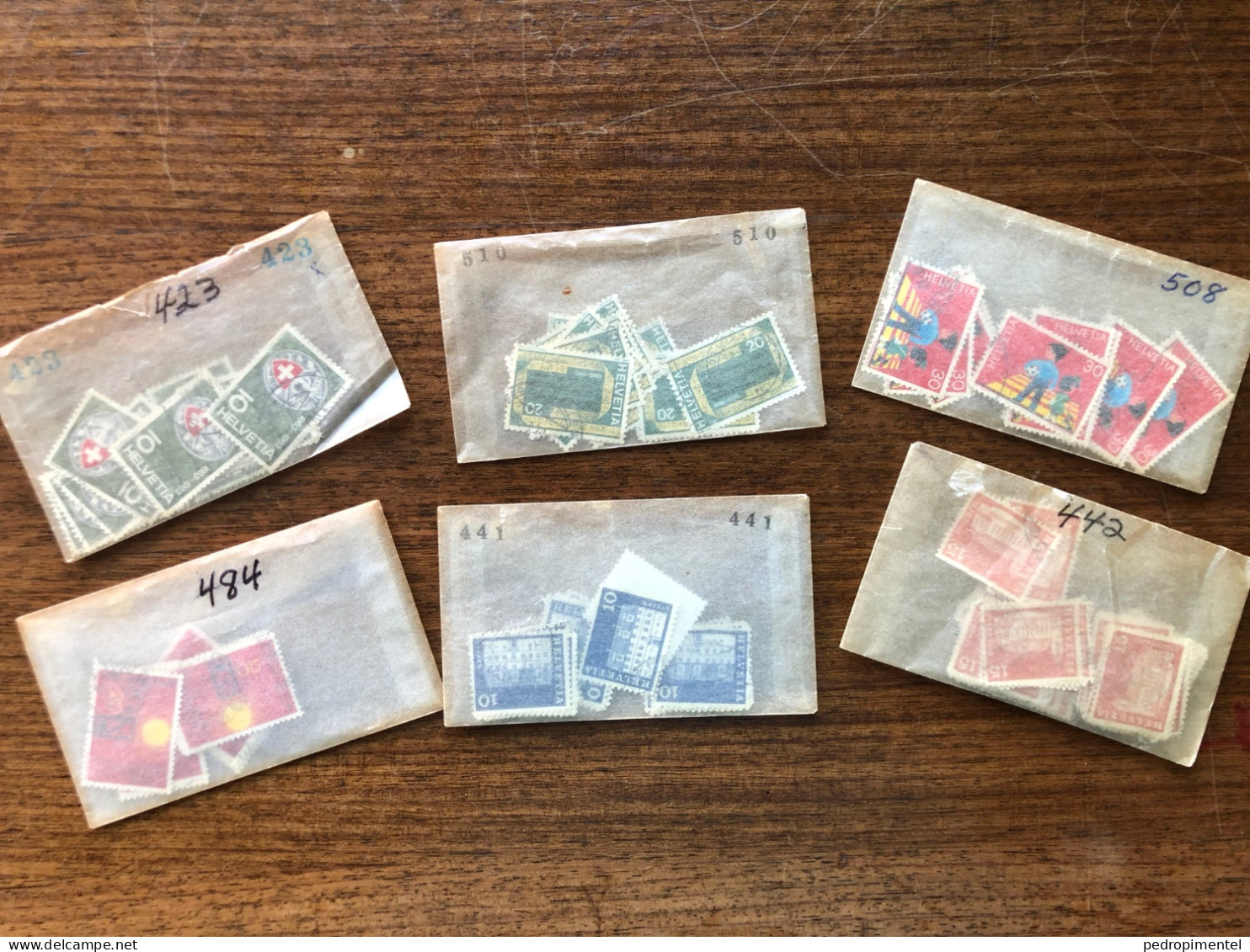 Switzerland Stamps | 1949-1973 | 24 Packages Of 24 Different Used Stamps - Other & Unclassified
