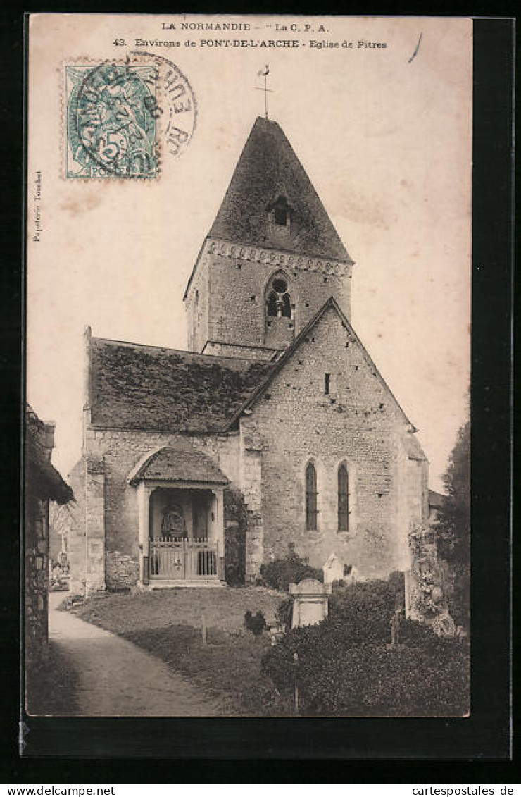 CPA Pitres, L`Eglise  - Autres & Non Classés