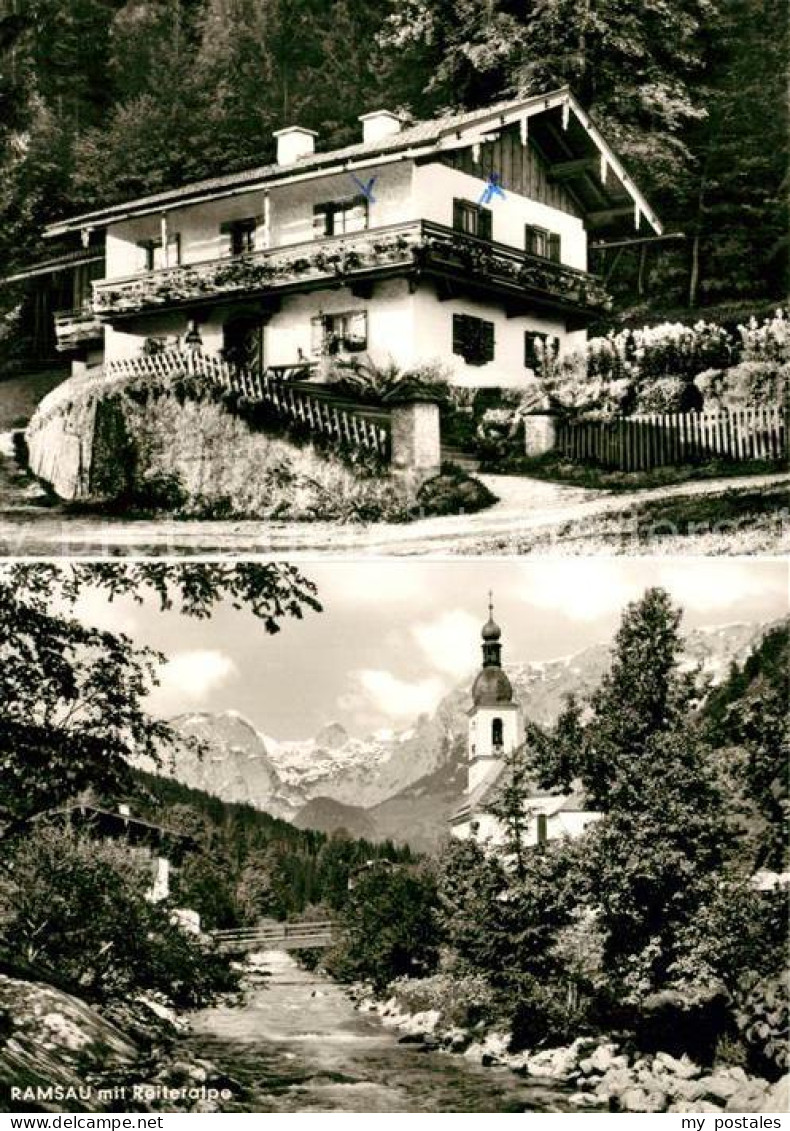 73321164 Ramsau Berchtesgaden Gaestehaus Pension Haus Waldrausch Partie Am Fluss - Berchtesgaden