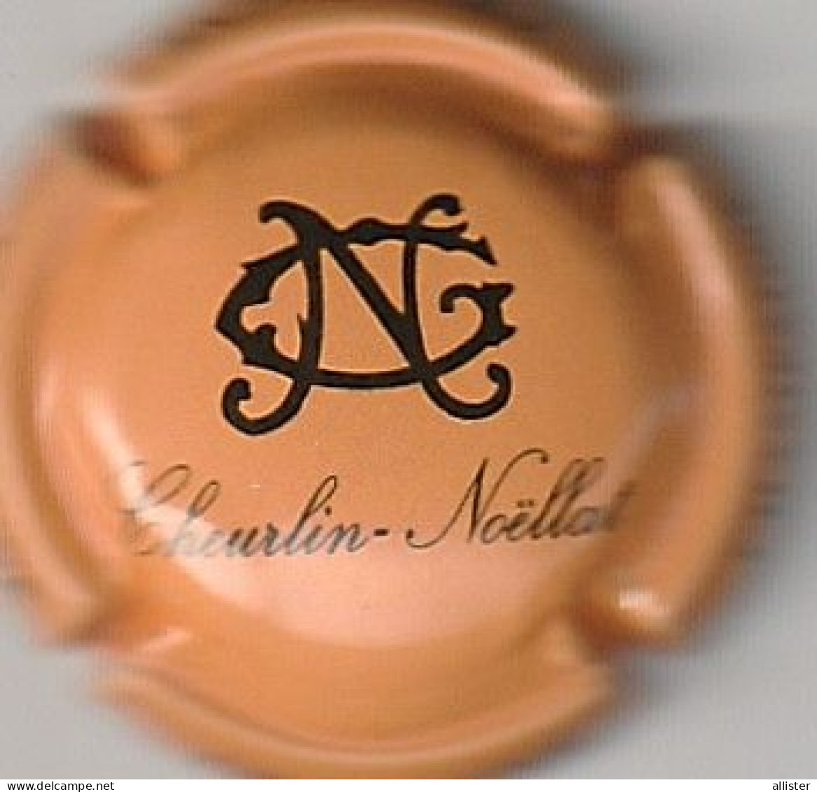 Capsule Champagne CHEURLIN_NOELLAT { N°47h : Abricot Et Noir ; AUBE Bar-sur-Seine } {S19-24} - Andere & Zonder Classificatie