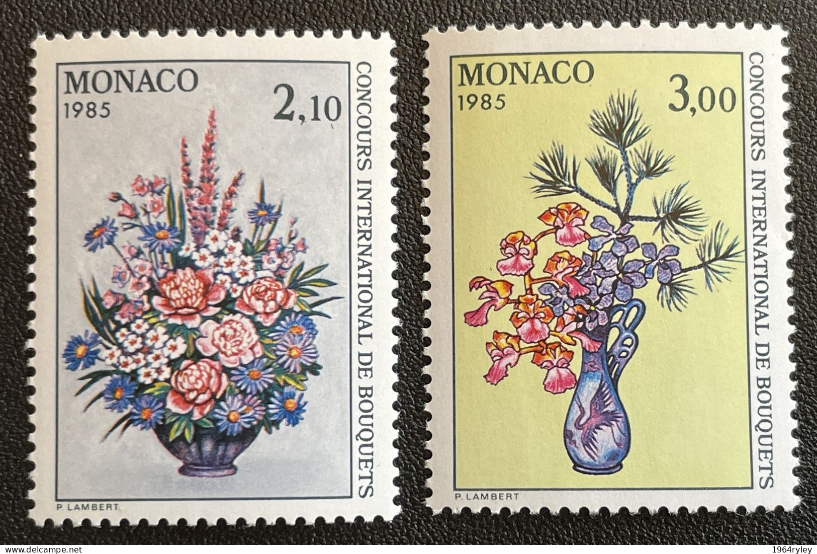 MONACO - MNH** - 1984 - # 1448/1449 - Neufs