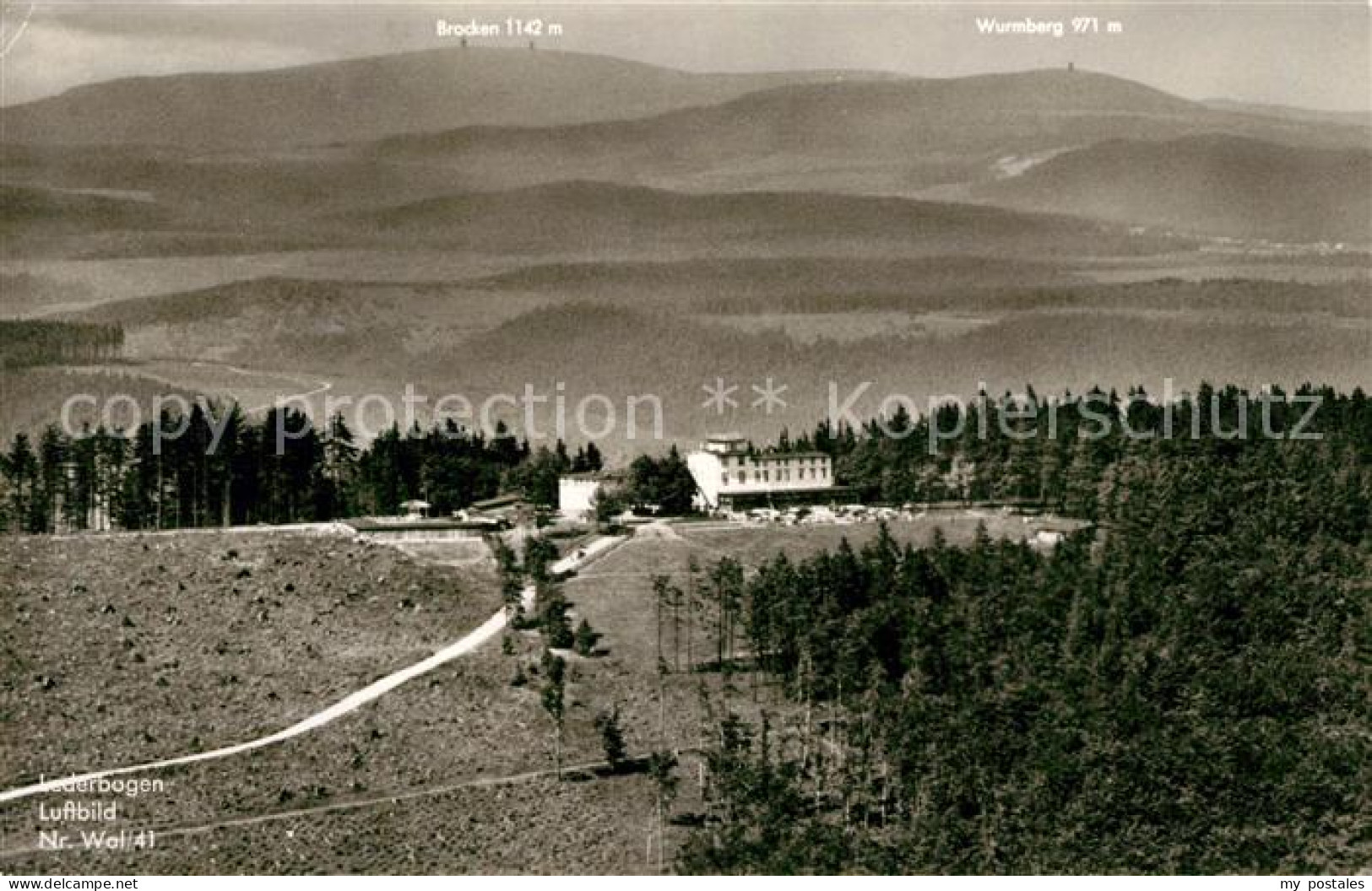 73320908 Harz Region Berghotel Stoeberhai Mit Brocken Und Wurmberg Harz Region - Harzgerode