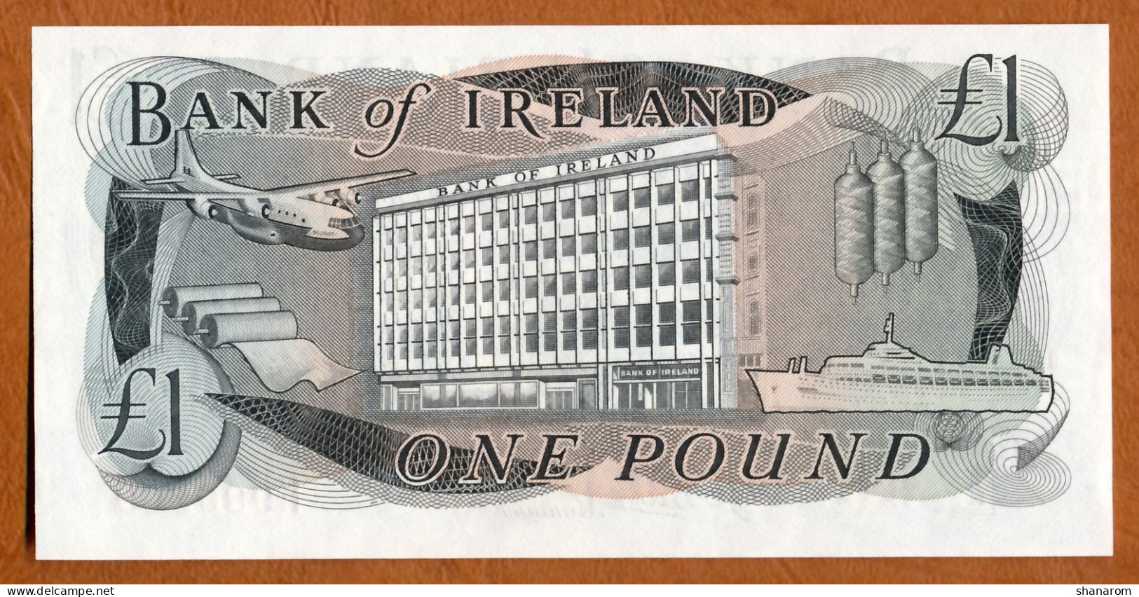 IRLANDE // BANK OF IRELAND // ONE POUND // AU+ // SPL+ - Irlande