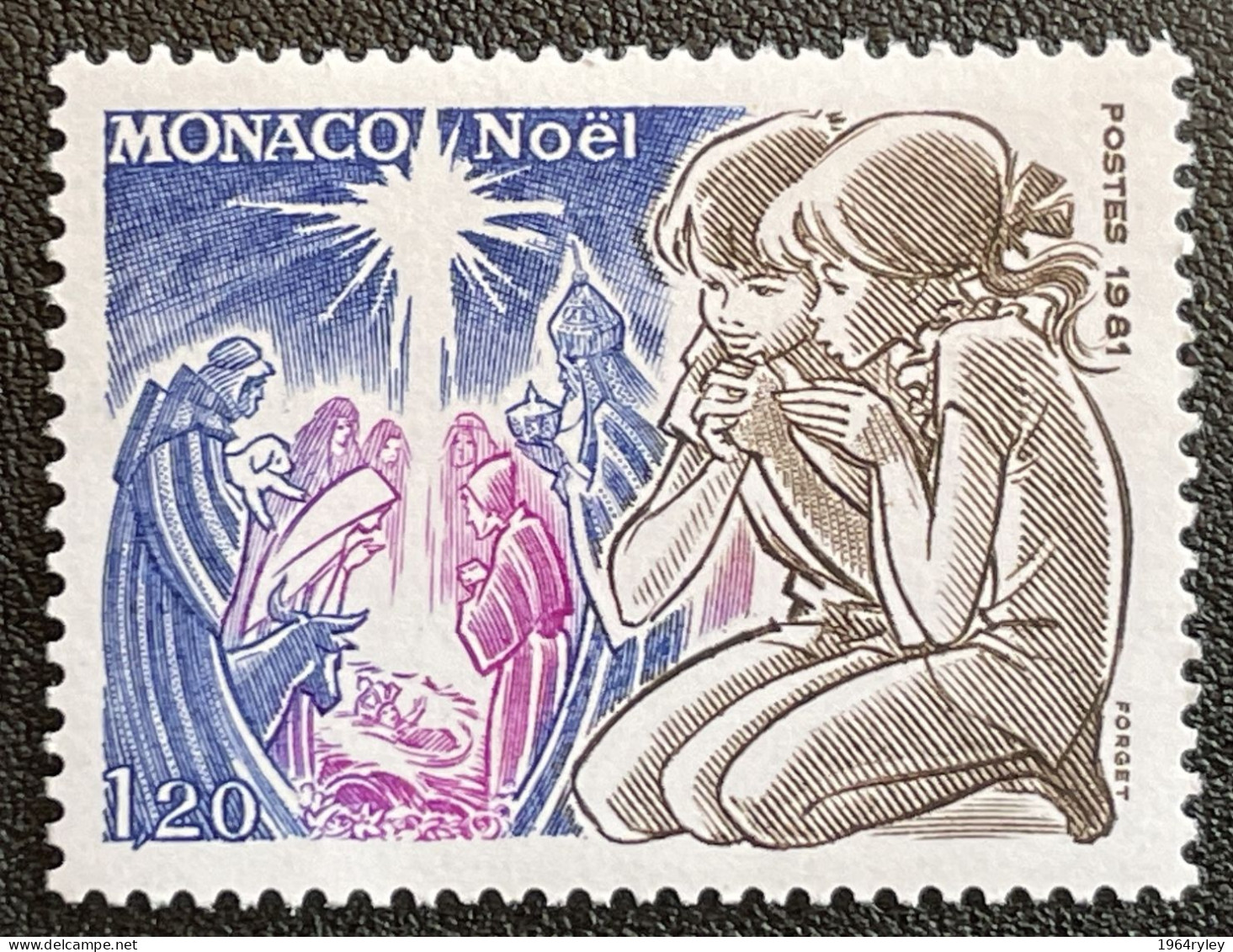 MONACO - MNH** - 1981 - # 1299 - Ongebruikt