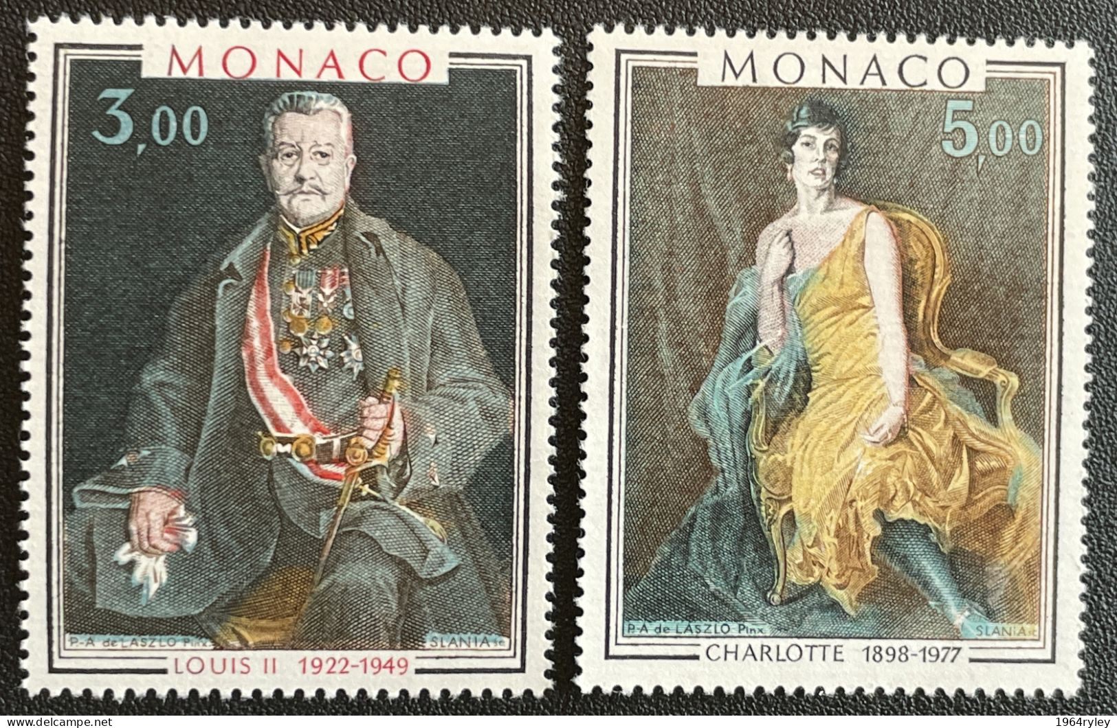 MONACO - MNH** - 1981 - # 1286/1287 - Unused Stamps