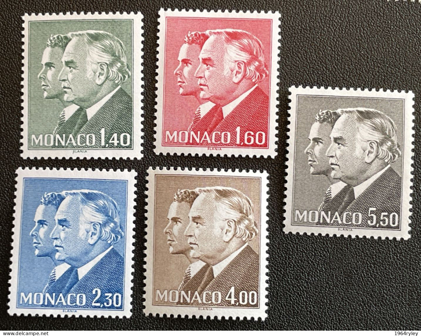 MONACO - MNH** - 1981 - # 1481/1485 - Unused Stamps