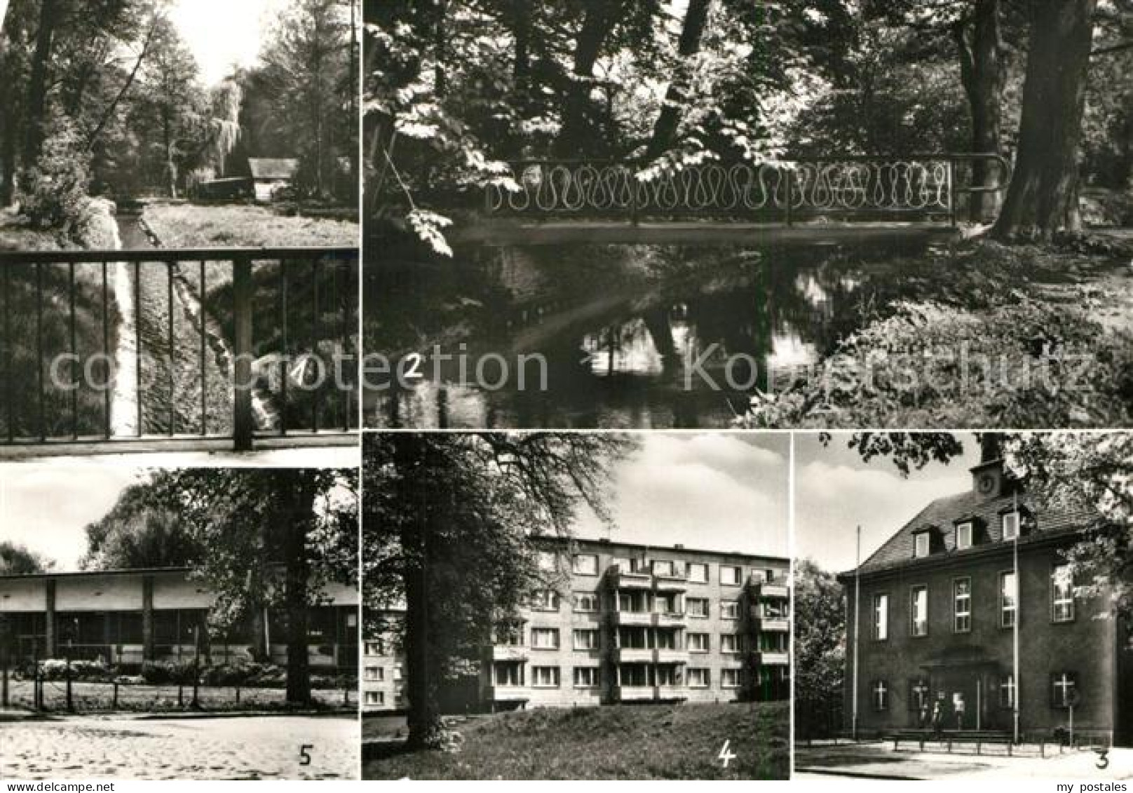 73319607 Schoeneiche Berlin Muehlenfliess Volkspark Ernst Thaelmann Rathaus Berl - Schöneiche