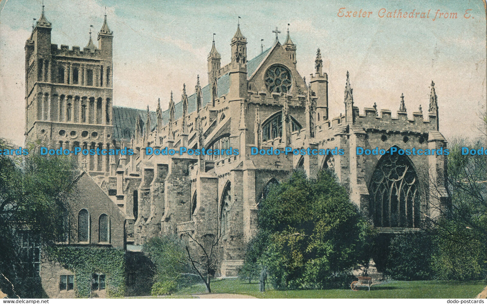 R026927 Exeter Cathedral From E. Valentine - Monde