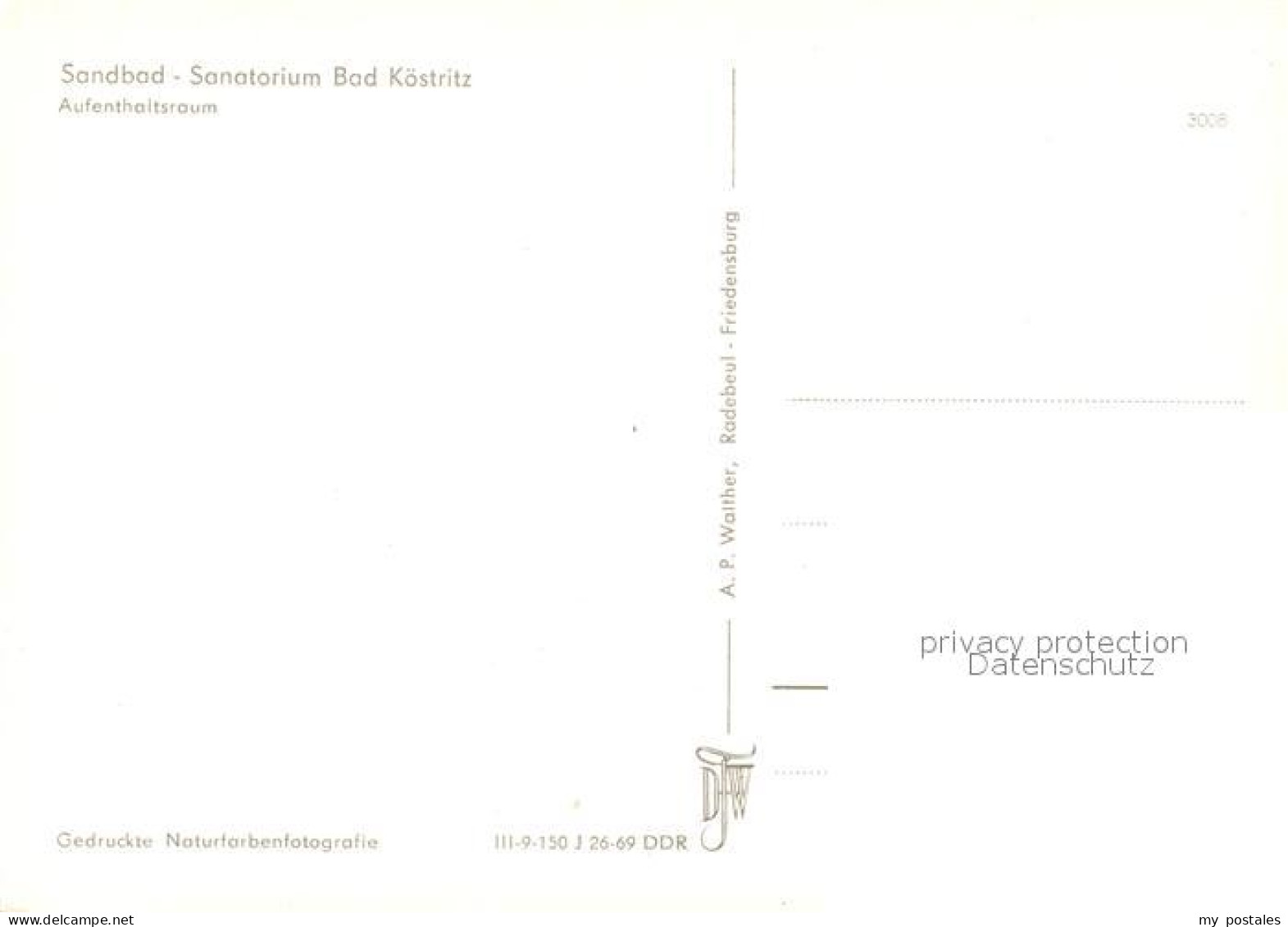 73319526 Bad Koestritz Sandbad Sanatorium Aufenthaltsraum Bad Koestritz - Bad Koestritz