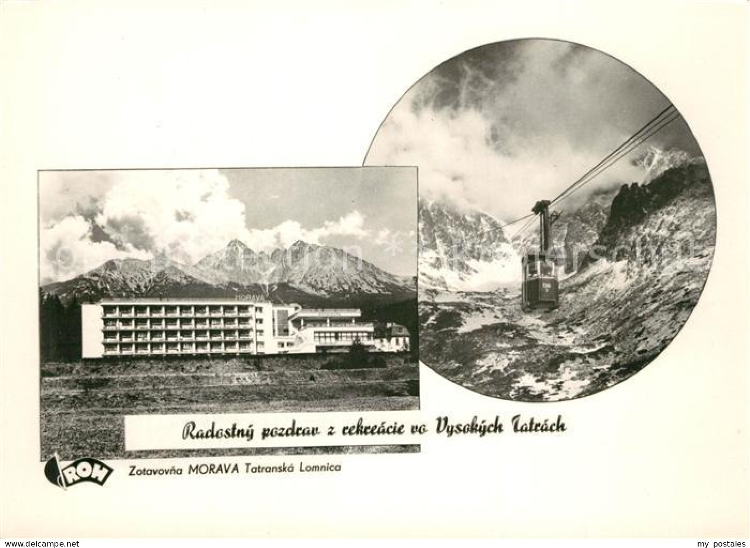 73319429 Vysoke Tatry Zotavovna Morava Tatranska Lomnica Berghotel Hohe Tatra Vy - Eslovaquia