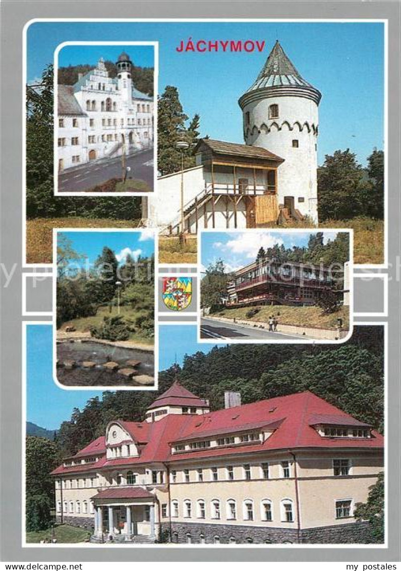 73319366 Jachymov Kurhotel Park Rathaus Turm Jachymov - Tsjechië