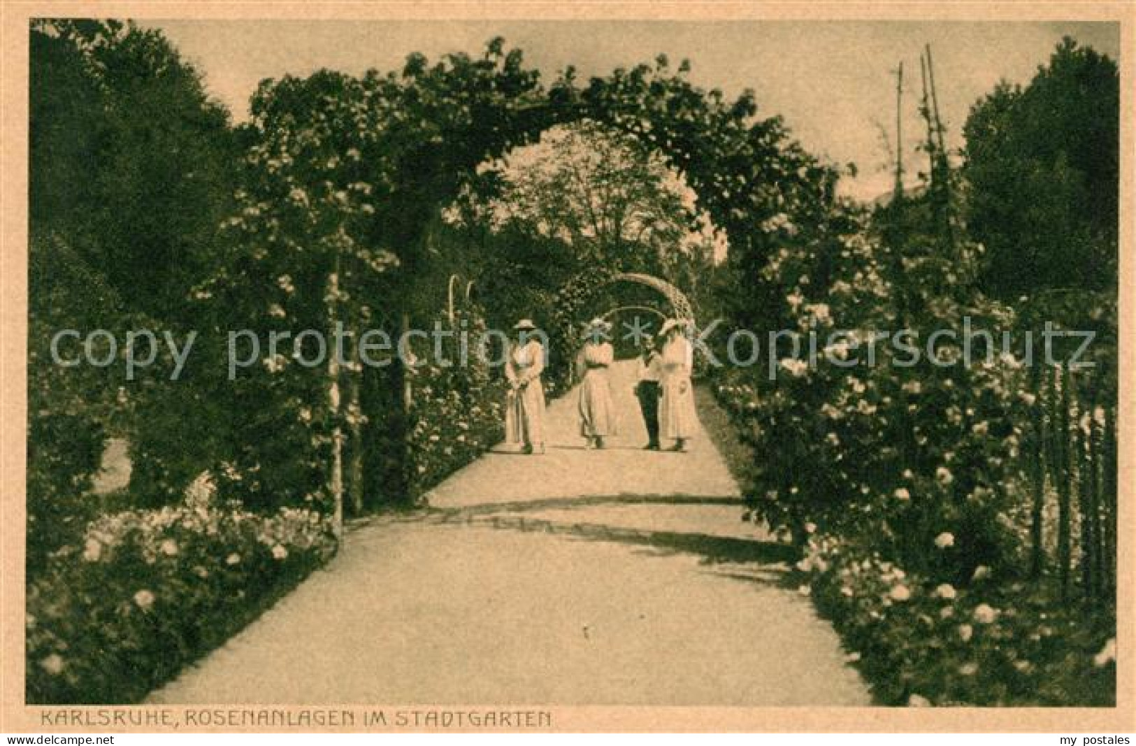 73318229 Karlsruhe Baden Rosenanlagen Stadtgarten Karlsruhe Baden - Karlsruhe