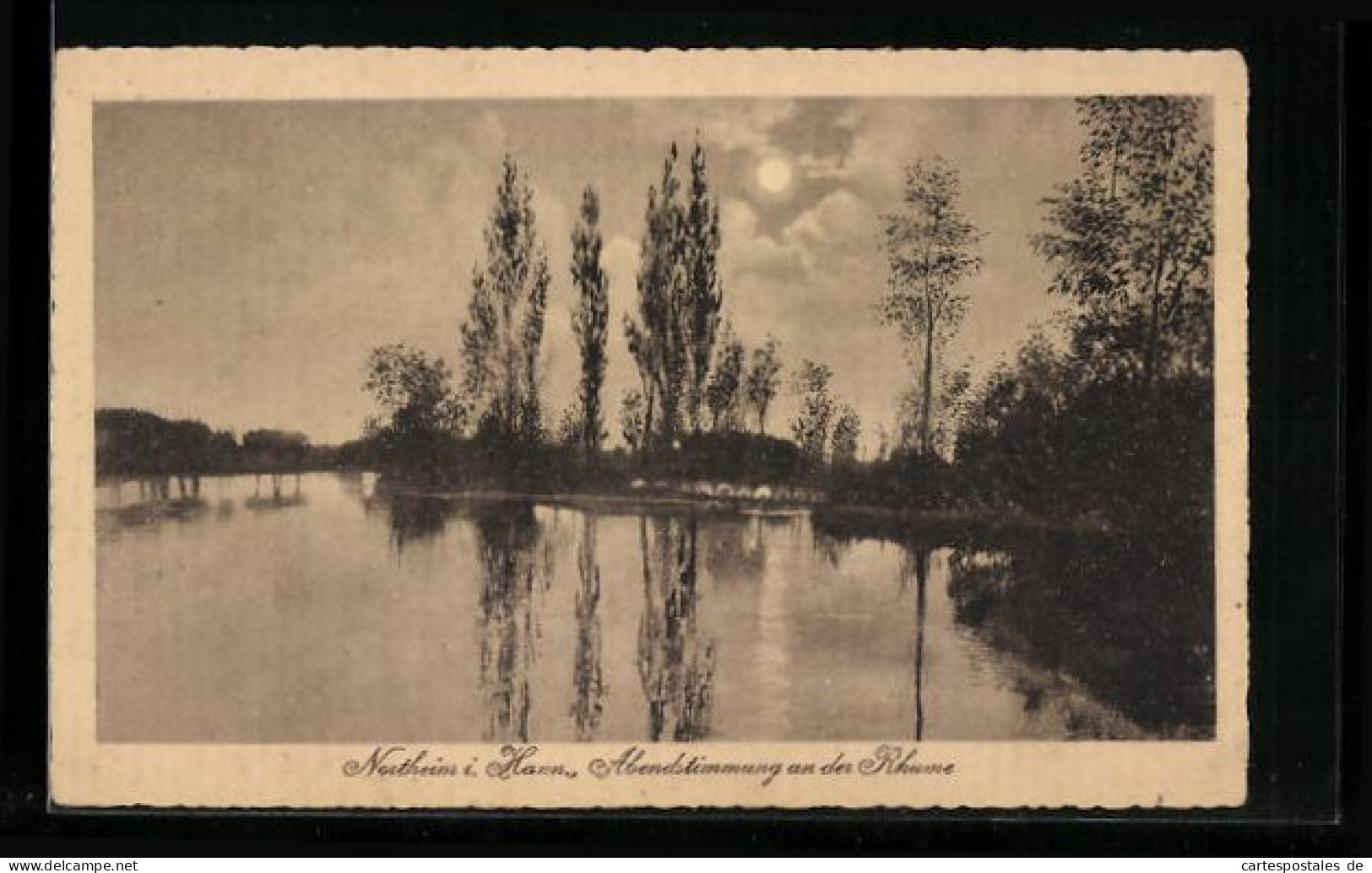 AK Northeim I. Hann., Abendstimmung An Der Rhume  - Northeim