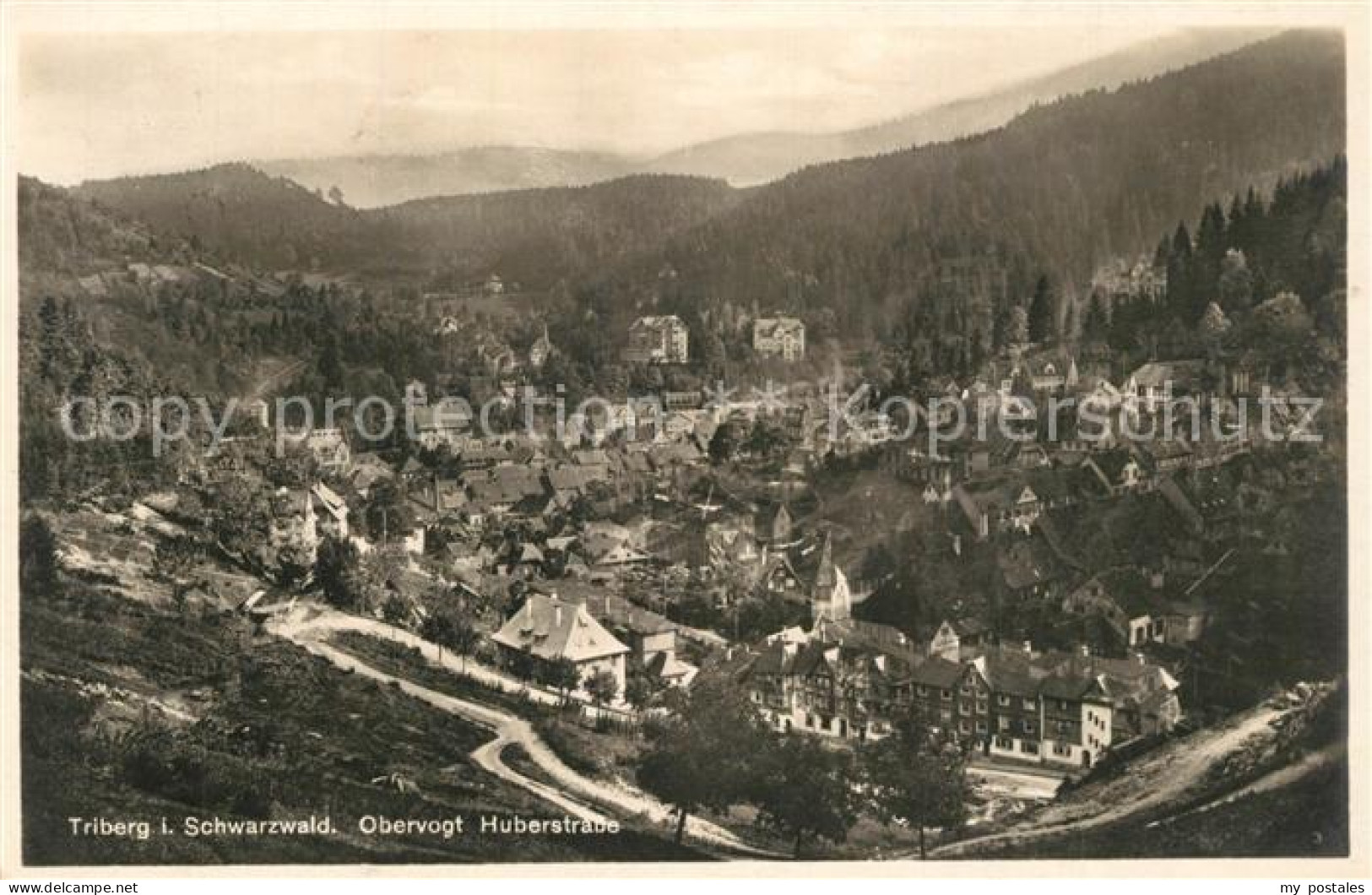 73318149 Triberg Schwarzwald Obervogt Huberstrasse Triberg Schwarzwald - Triberg