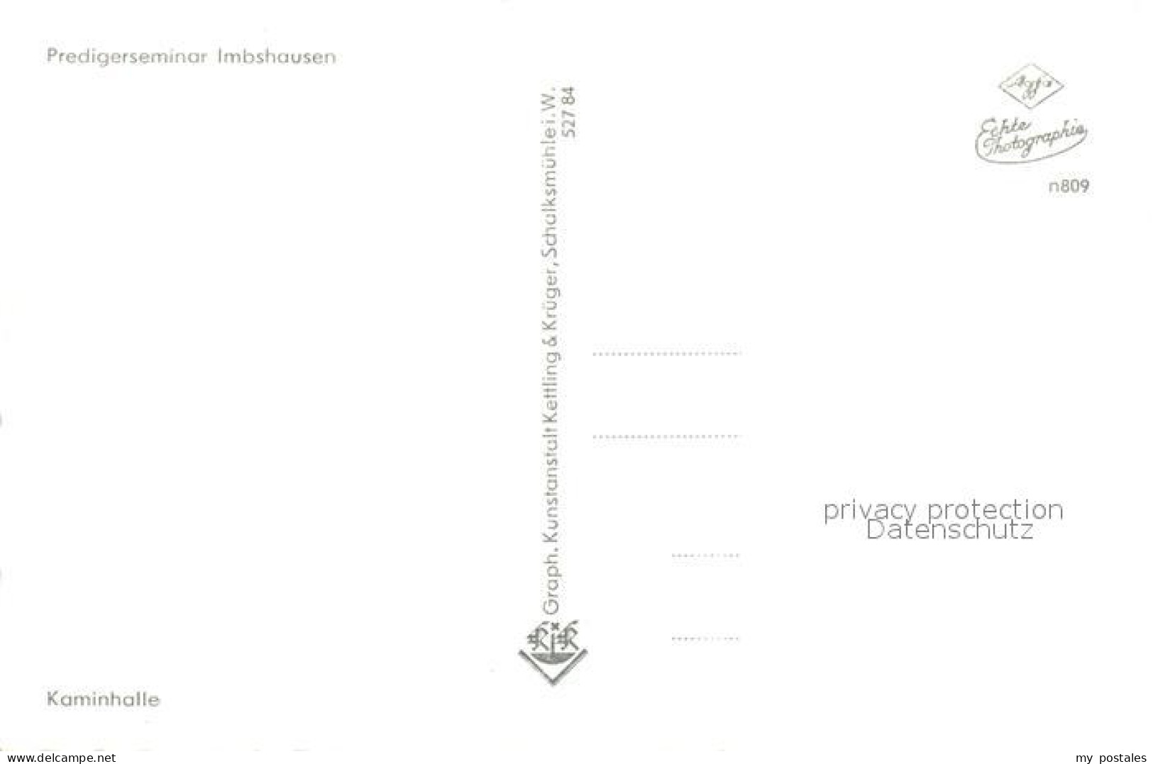 73318113 Imbshausen Predigerseminar Kaminhalle Imbshausen - Northeim