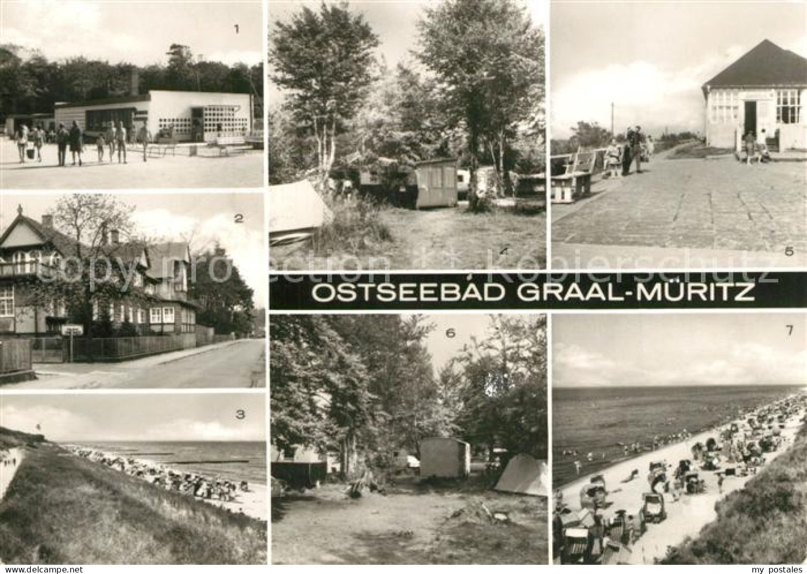 73317829 Graal-Mueritz Ostseebad Broiler Gaststaette Sanatorium Strand Zeltplatz - Graal-Müritz