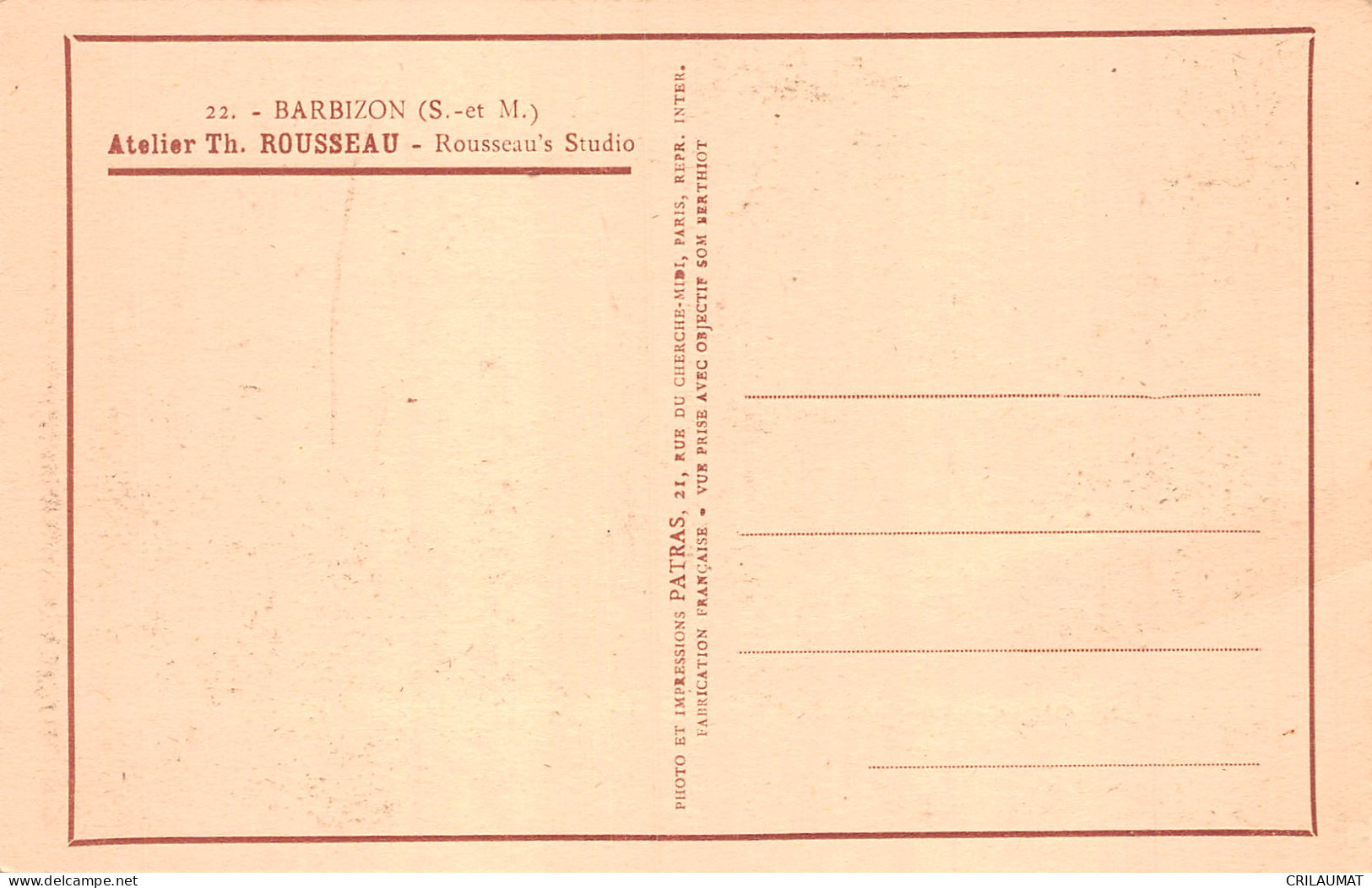 77-BARBIZON-N°LP5121-C/0197 - Barbizon