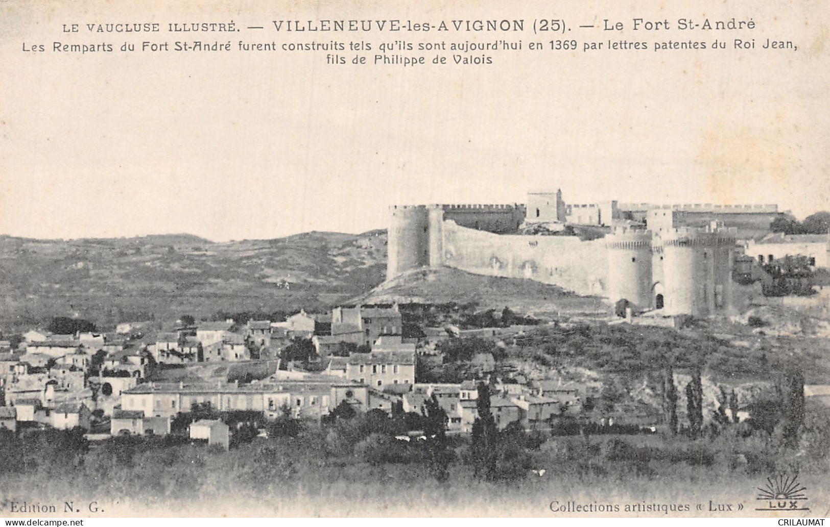 30-VILLENEUVE LES AVIGNON-N°LP5121-E/0313 - Villeneuve-lès-Avignon