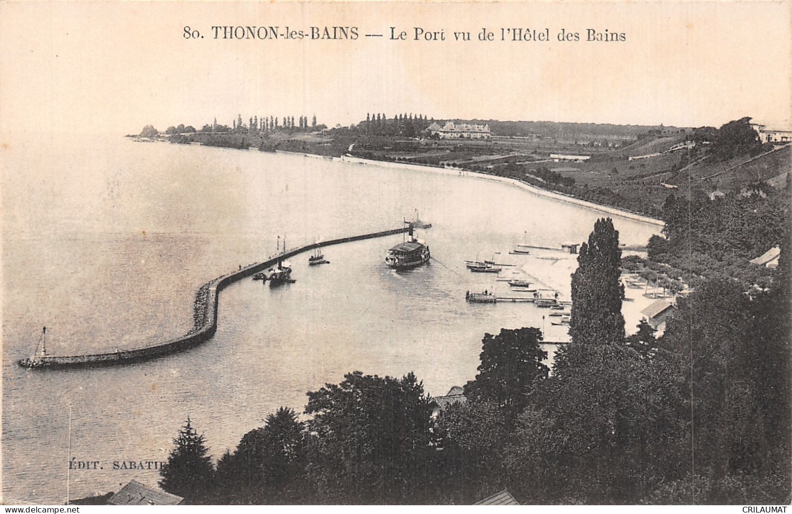 74-THONON LES BAINS-N°LP5121-D/0245 - Thonon-les-Bains