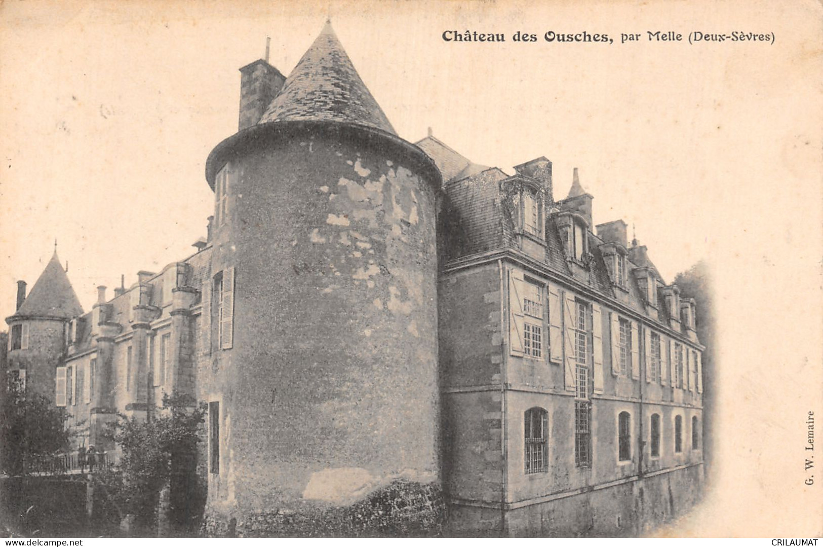 79-SAINT GENARD CHATEAU DES OUCHES-N°LP5121-D/0089 - Andere & Zonder Classificatie