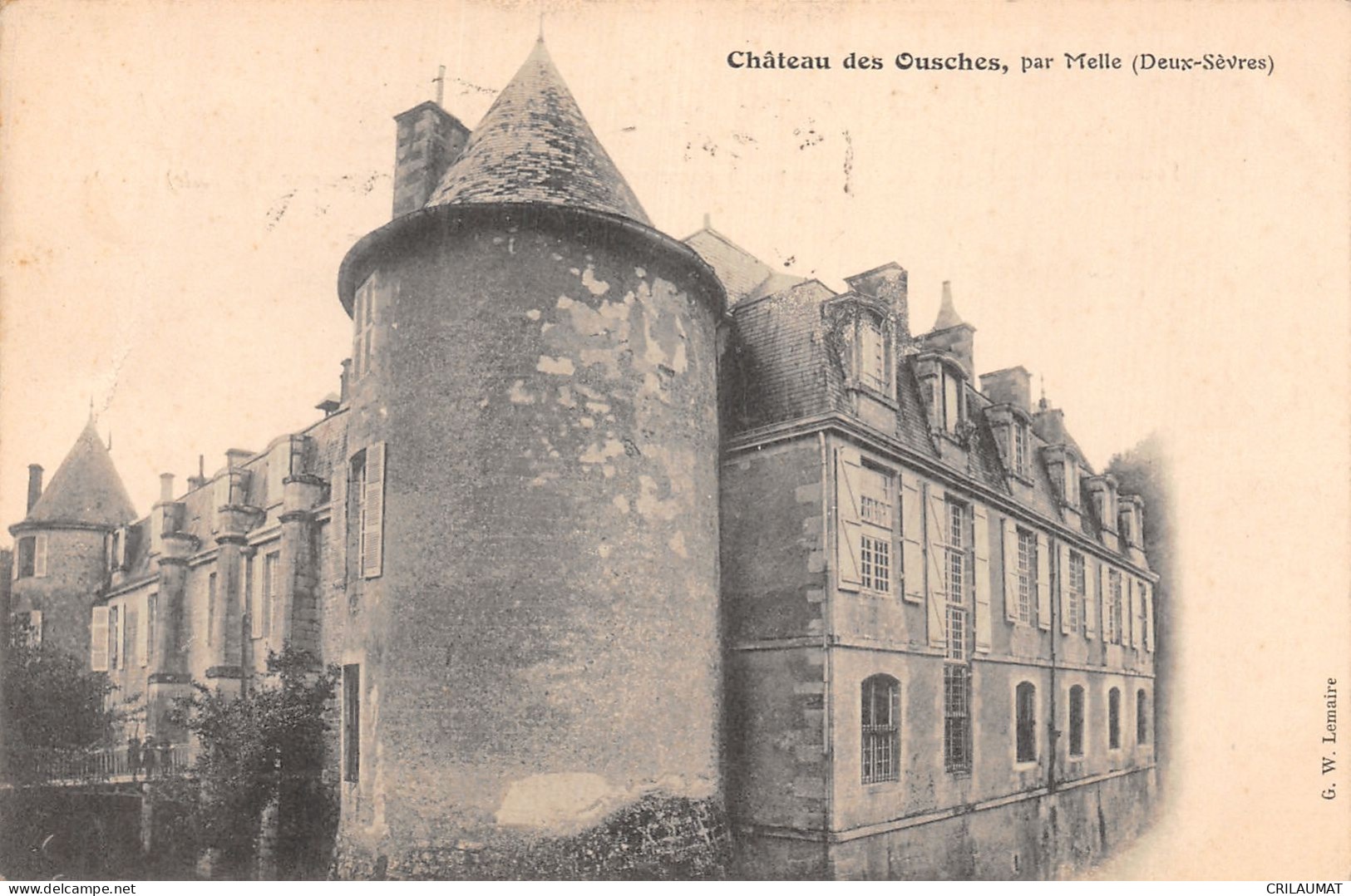 79-SAINT GENARD CHATEAU DES OUCHES-N°LP5121-D/0077 - Altri & Non Classificati