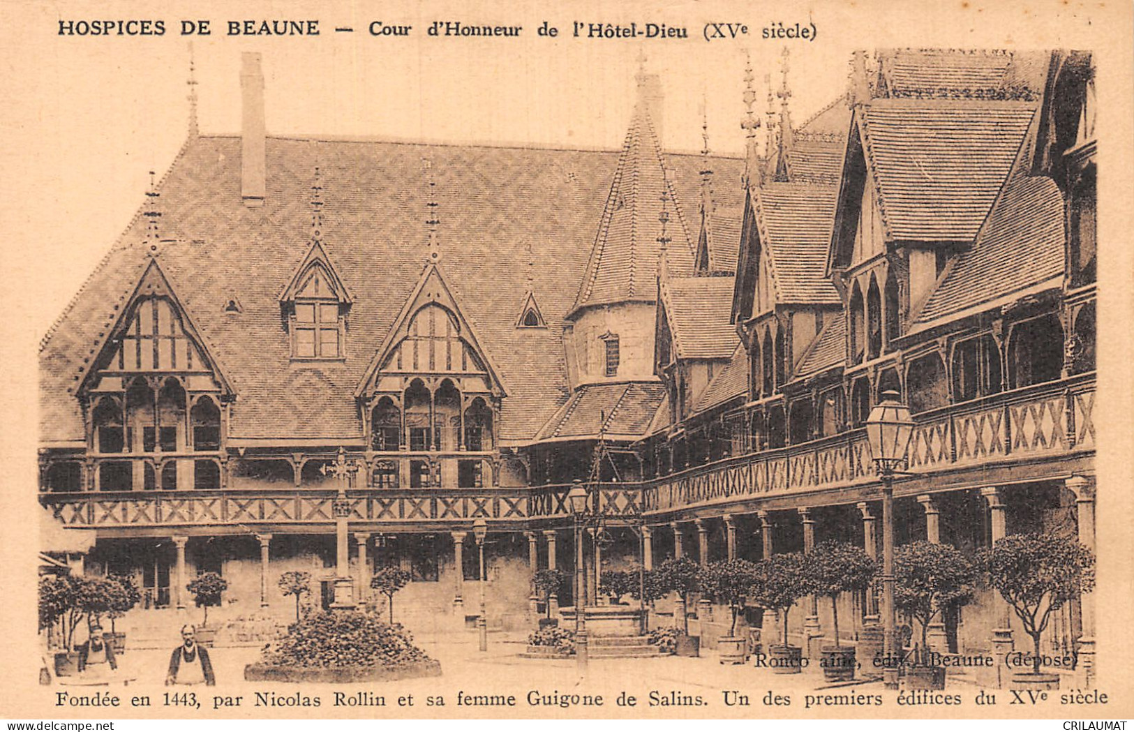 21-BEAUNE HOSPICE-N°LP5121-G/0049 - Beaune