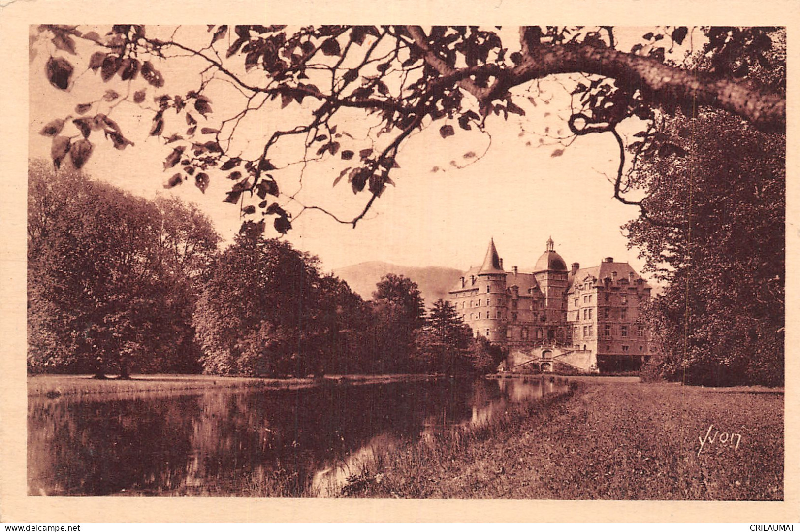 38-VIZILLE LE CHATEAU-N°LP5121-G/0037 - Vizille