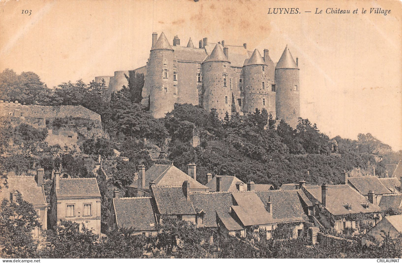 37-LUYNES-N°LP5122-C/0203 - Luynes