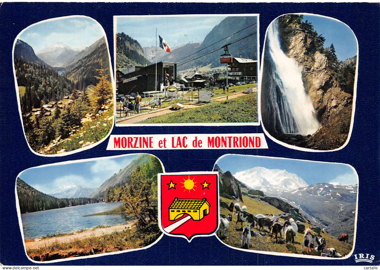 74-MORZINE ET LE LAC MONTRIOND-N°C4113-C/0017 - Morzine