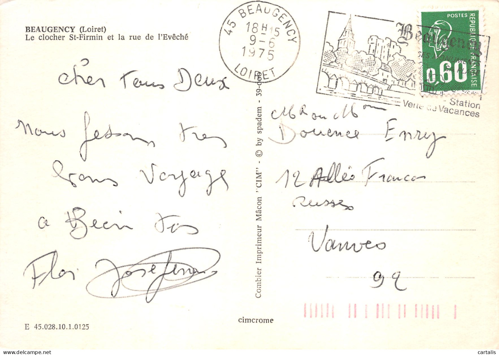 45-BEAUGENCY-N°C4113-B/0227 - Beaugency