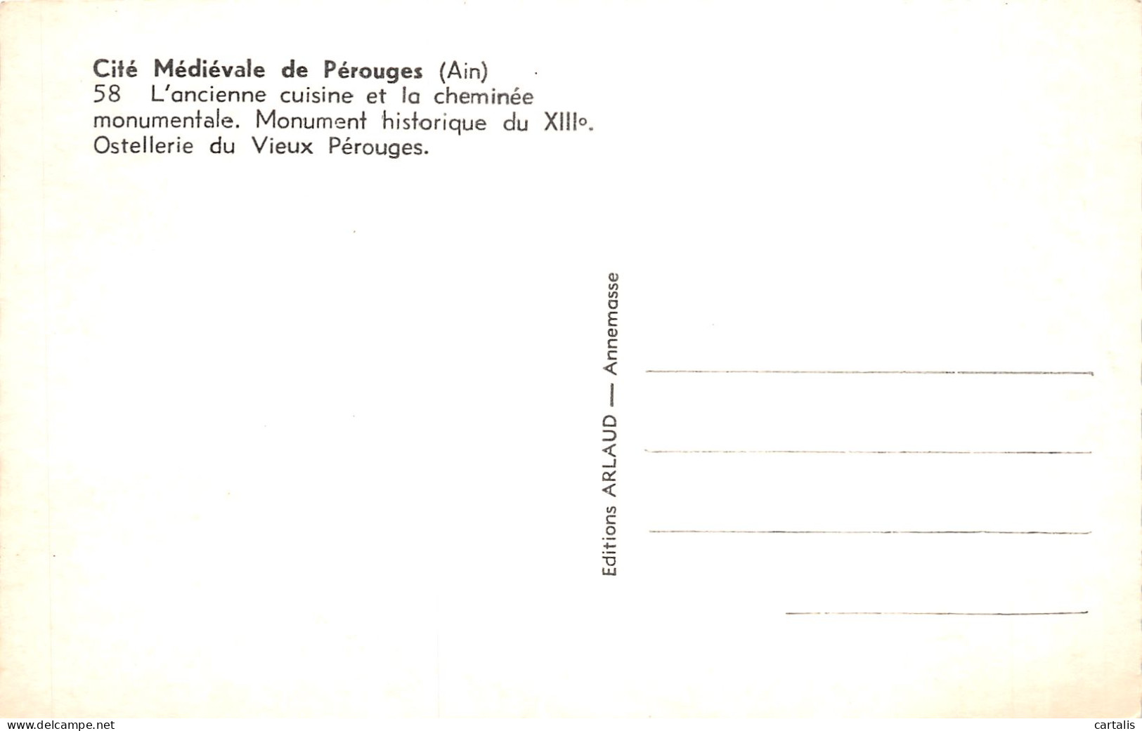 01-PEROUGES-N°C4113-E/0337 - Pérouges