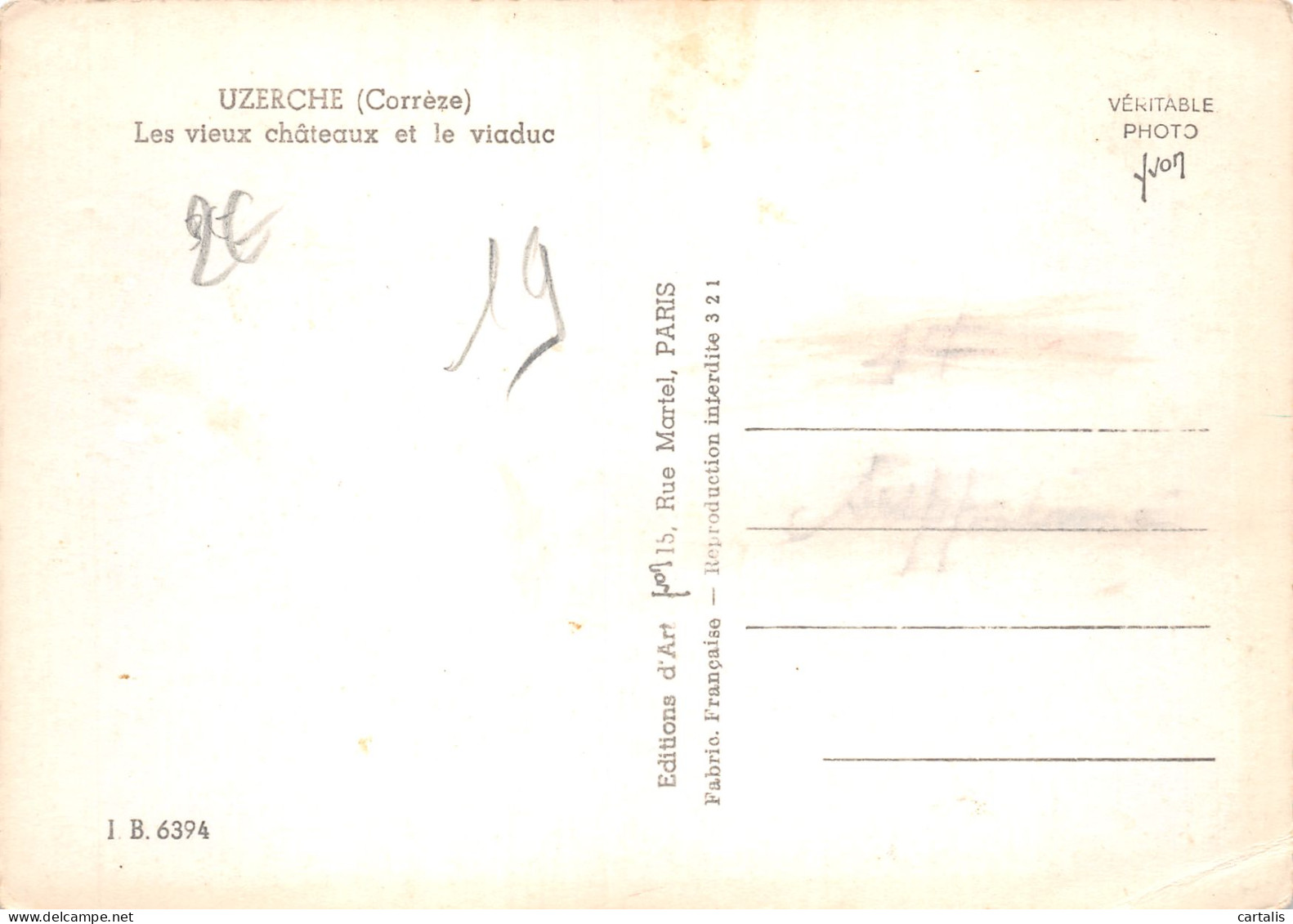 19-UZERCHE-N°C4113-D/0229 - Uzerche