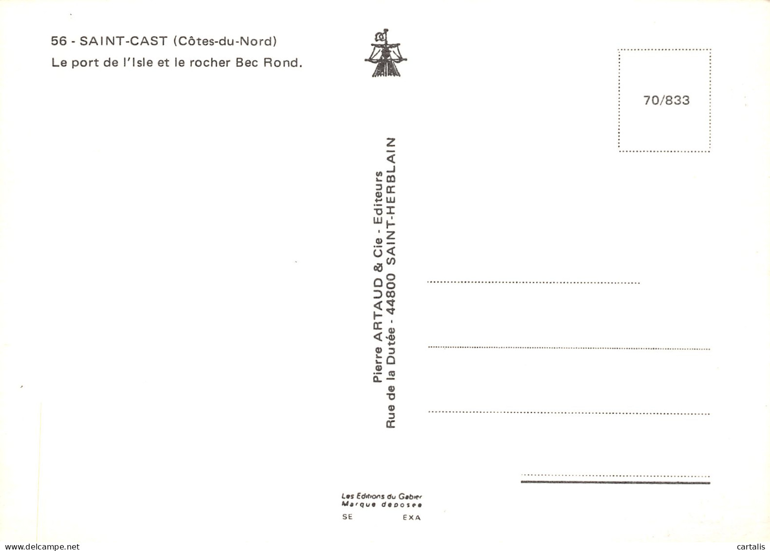 22-SAINT CAST-N°C4113-D/0037 - Saint-Cast-le-Guildo