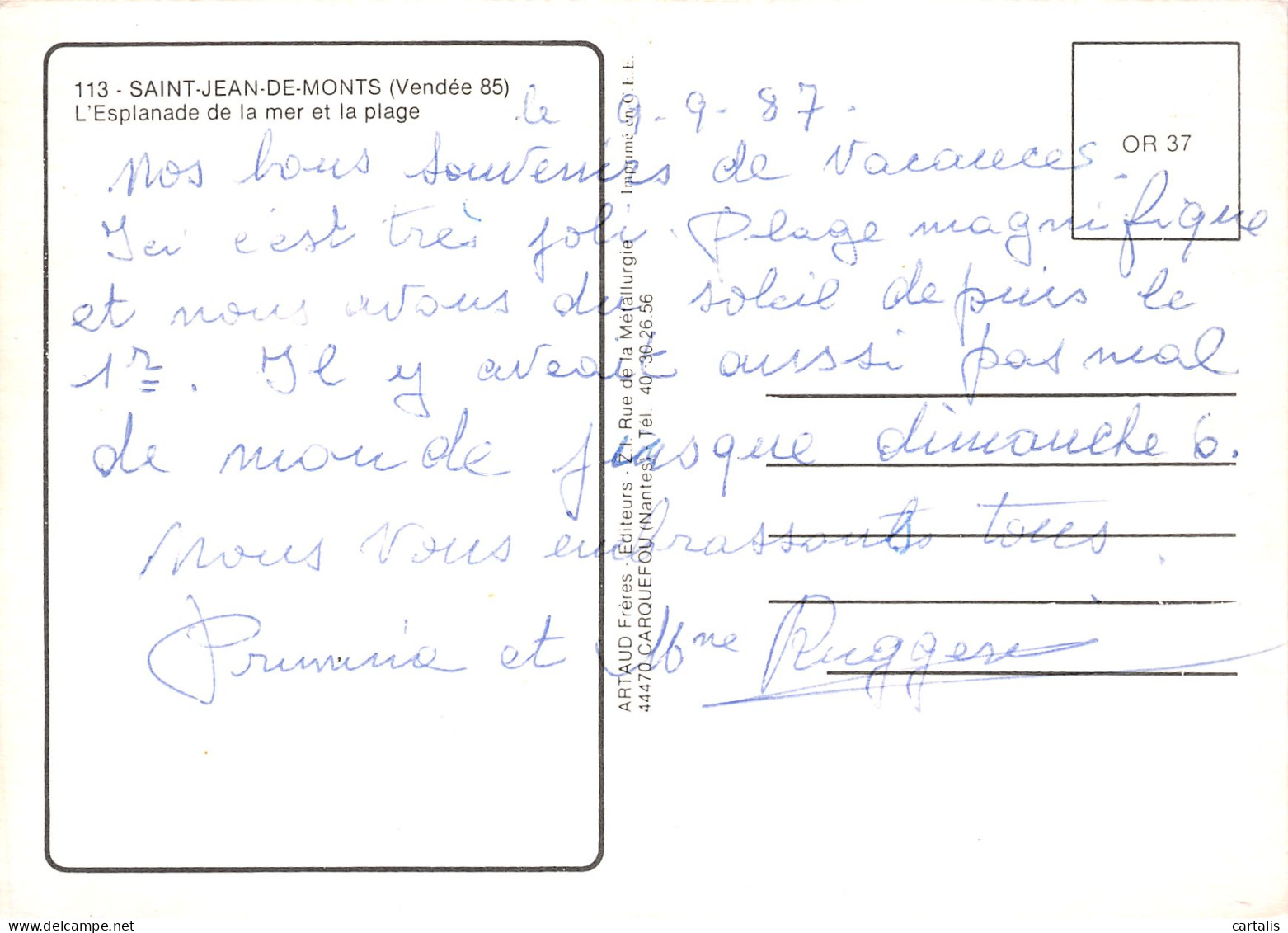 85-SAINT JEAN DE MONTS-N°C4113-C/0281 - Saint Jean De Monts