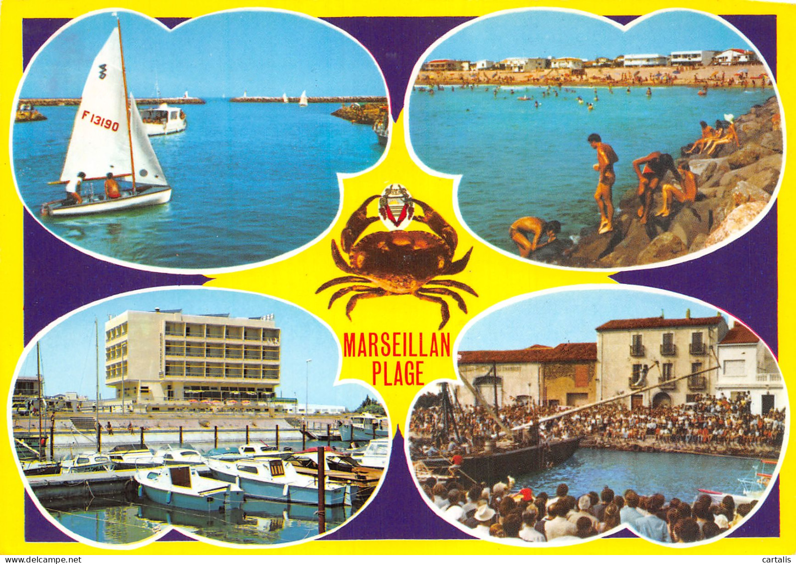 34-MARSEILLAN PLAGE-N°C4113-C/0259 - Marseillan