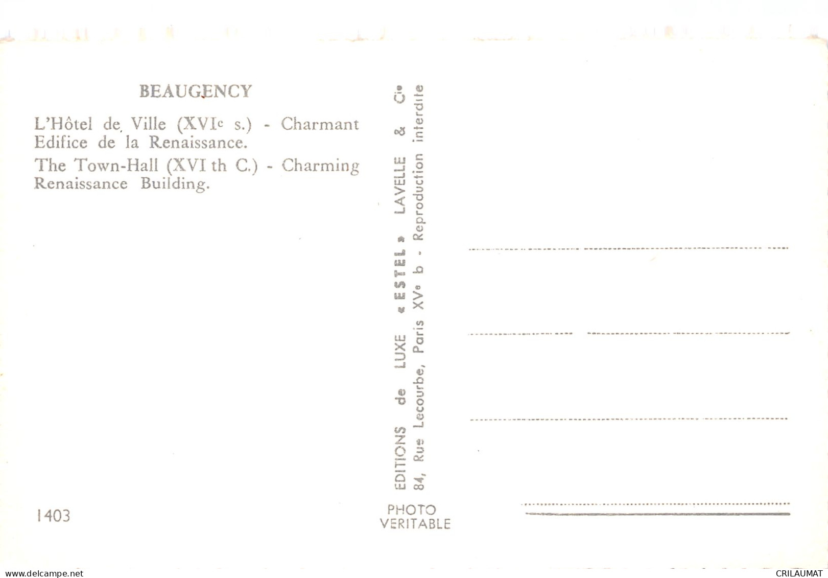 45-BEAUGENCY-N°LP5123-B/0375 - Beaugency