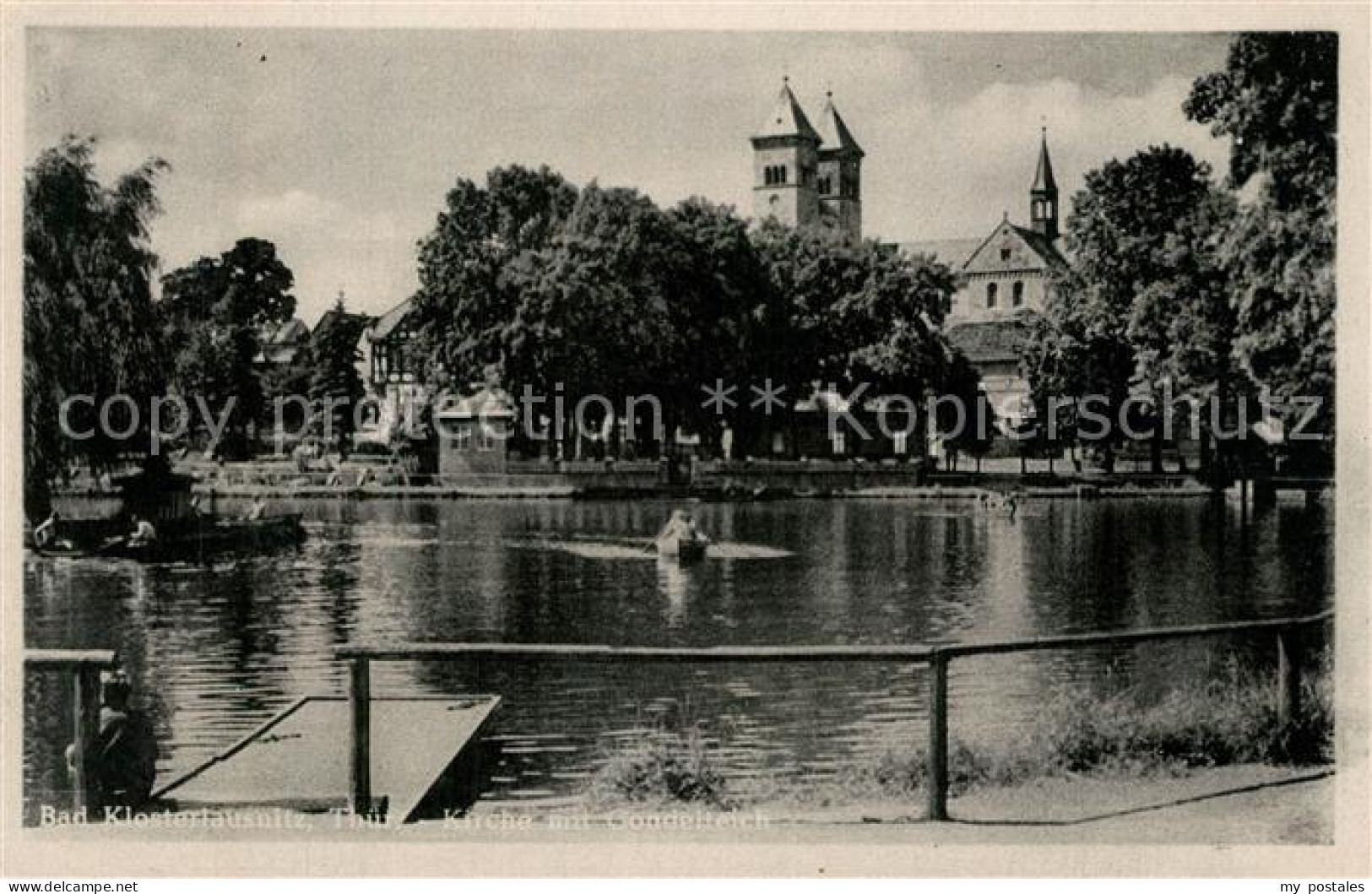 73316658 Bad Klosterlausnitz Kirche Gondelteich Bad Klosterlausnitz - Bad Klosterlausnitz