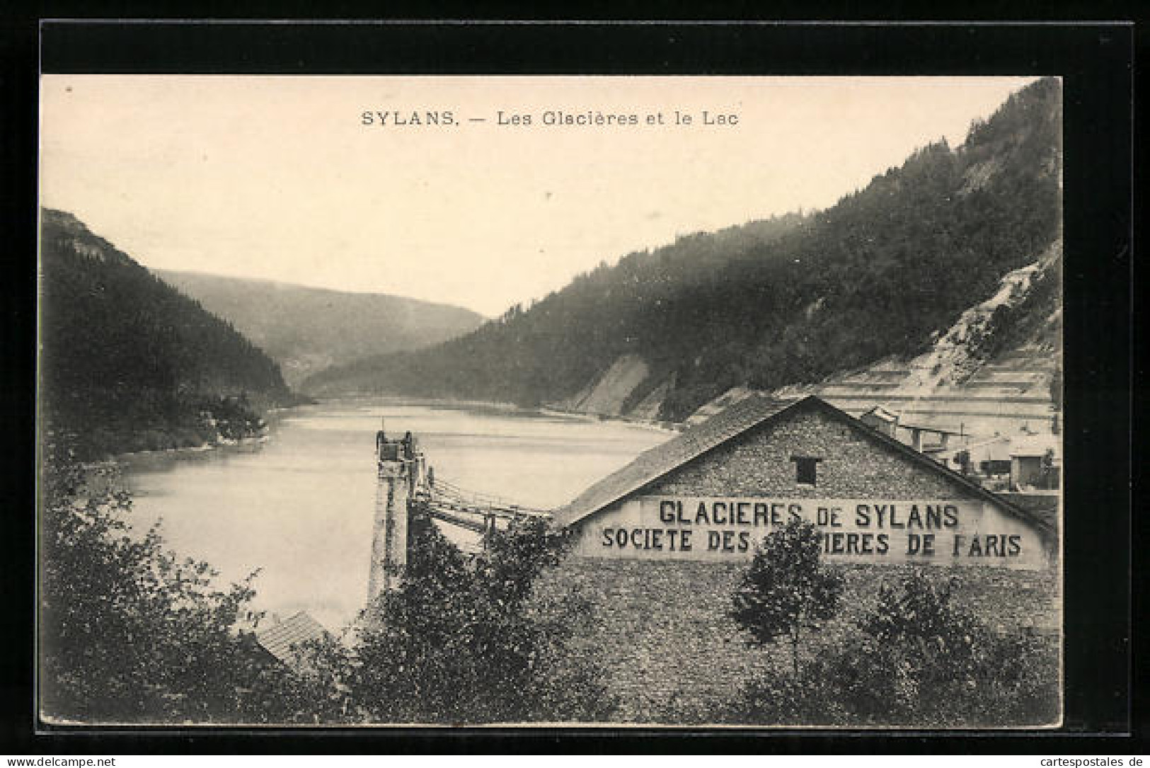 CPA Sylans, Les Glacières Et Le Lac  - Ohne Zuordnung