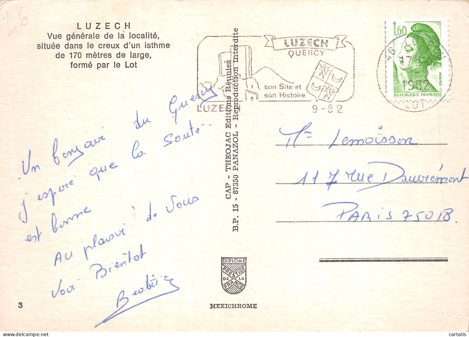 46-LUZECH-N°C4114-B/0233 - Luzech