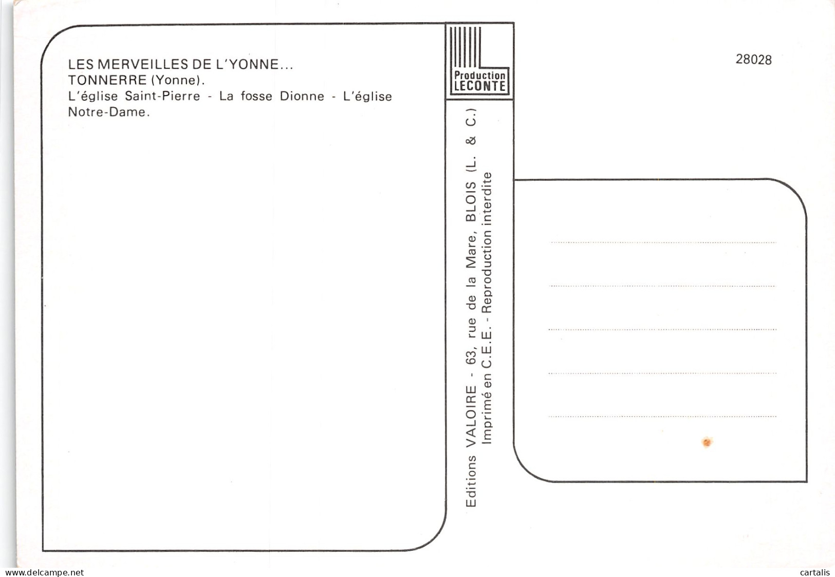 89-TONNERRE-N°C4114-B/0025 - Tonnerre