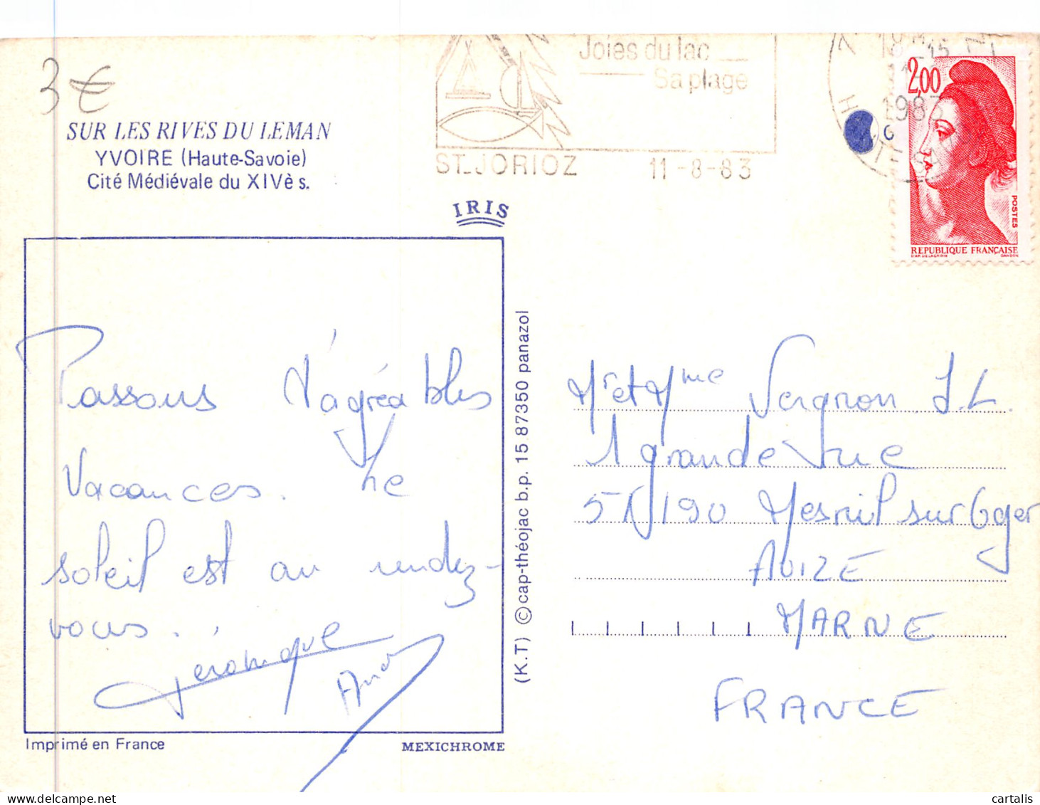 74-YVOIRE-N°C4115-A/0087 - Yvoire